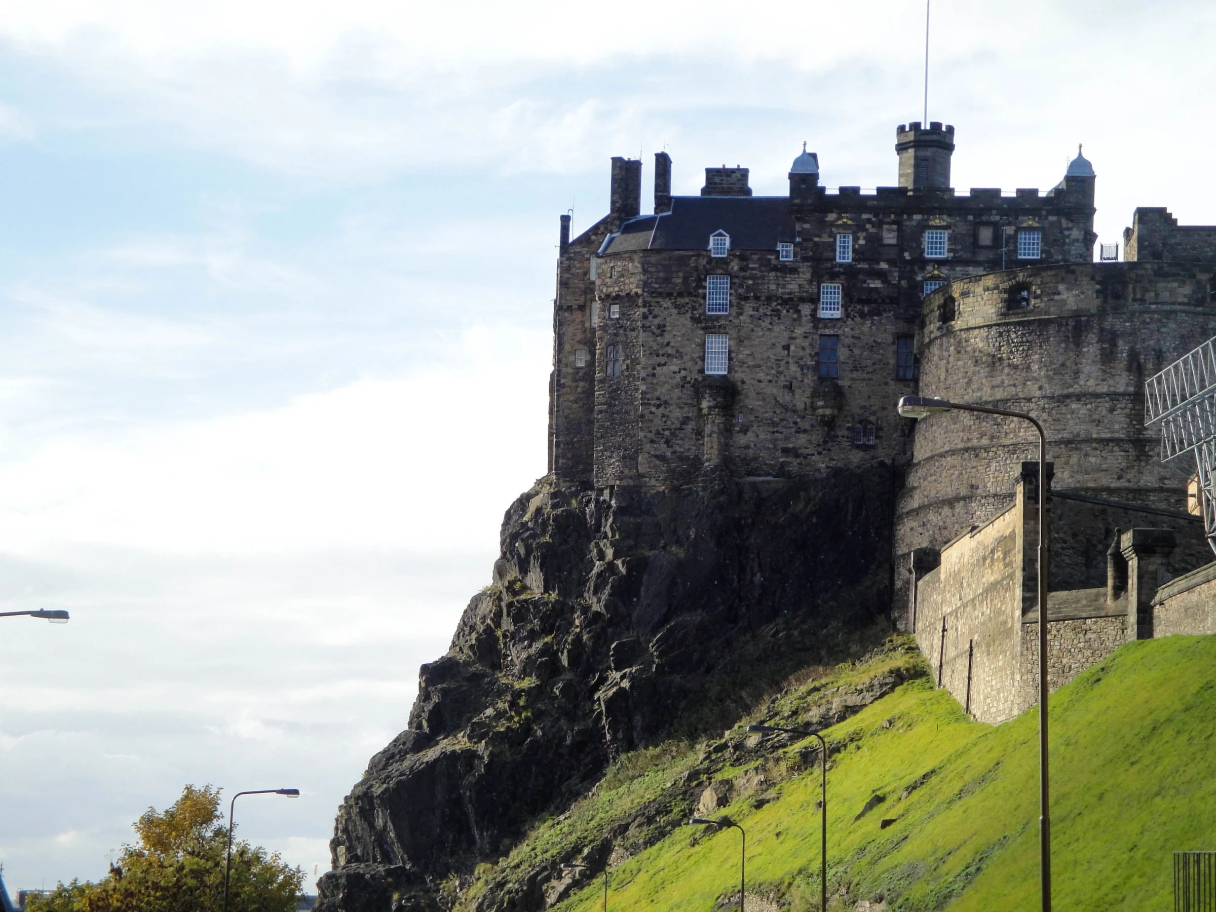Edinburgh Castle in Edinburgh, Scotland