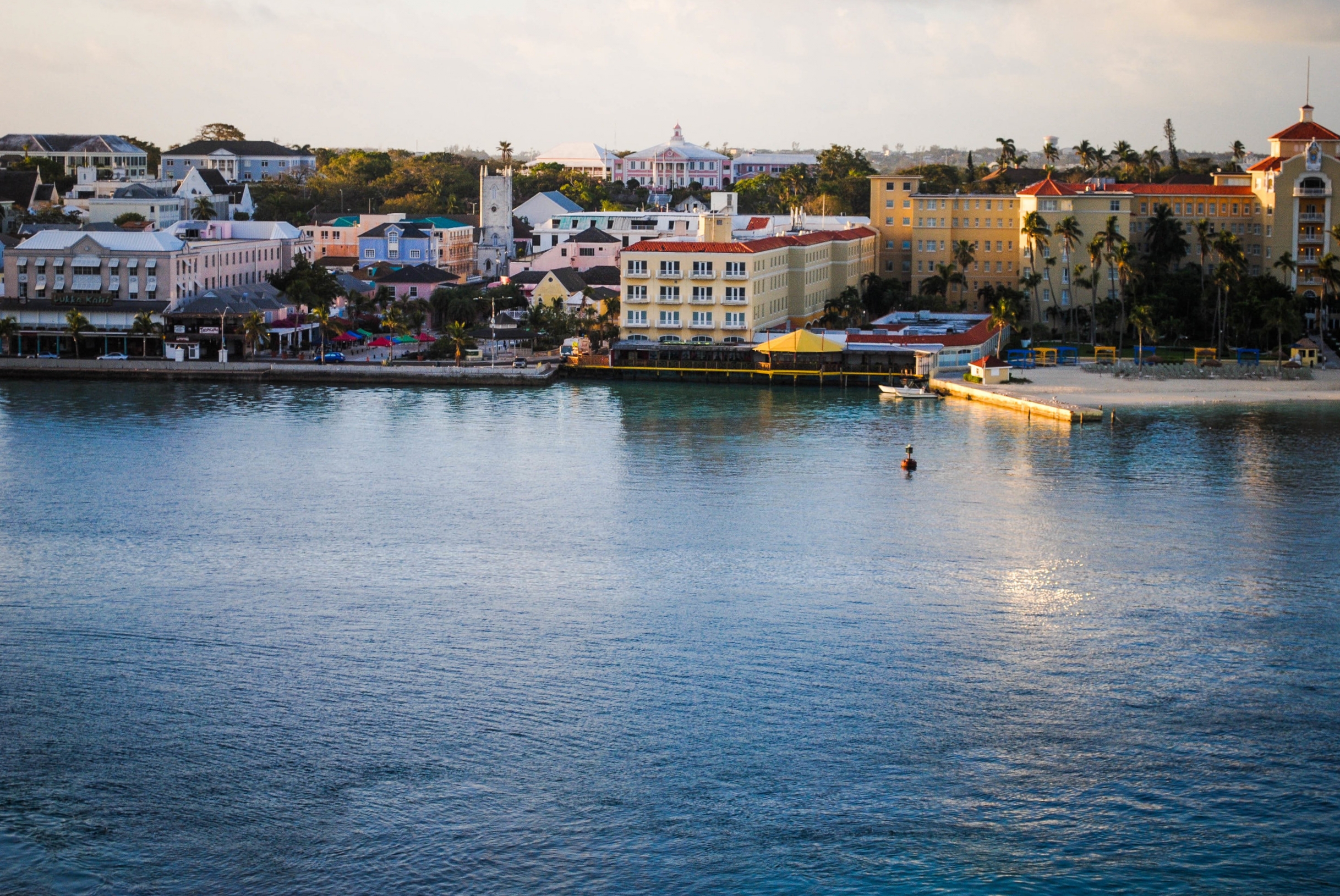 Downtown in Nassau, Bahamas