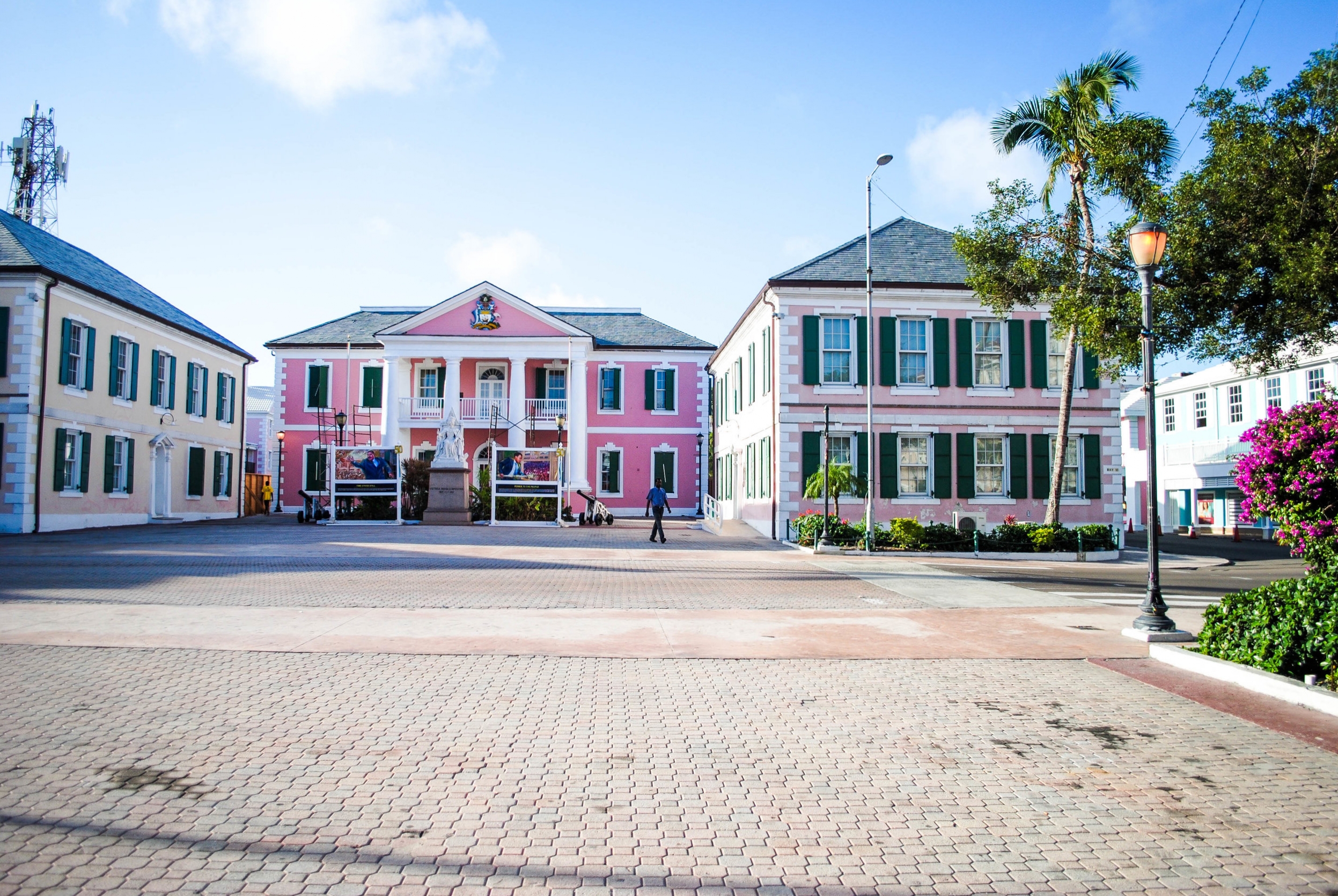 Downtown in Nassau, Bahamas