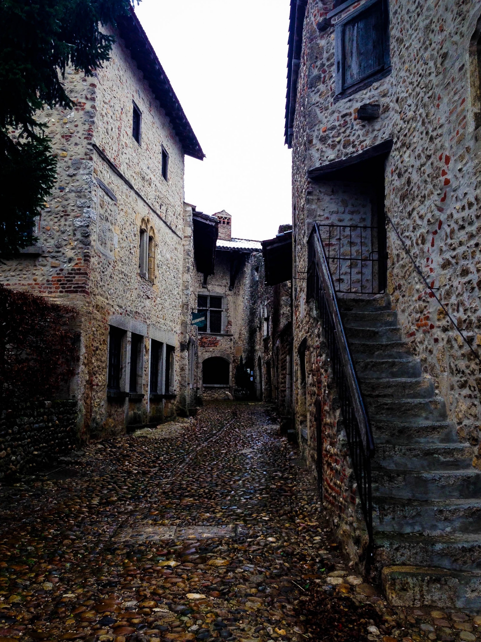 Medieval City in Perouges, France