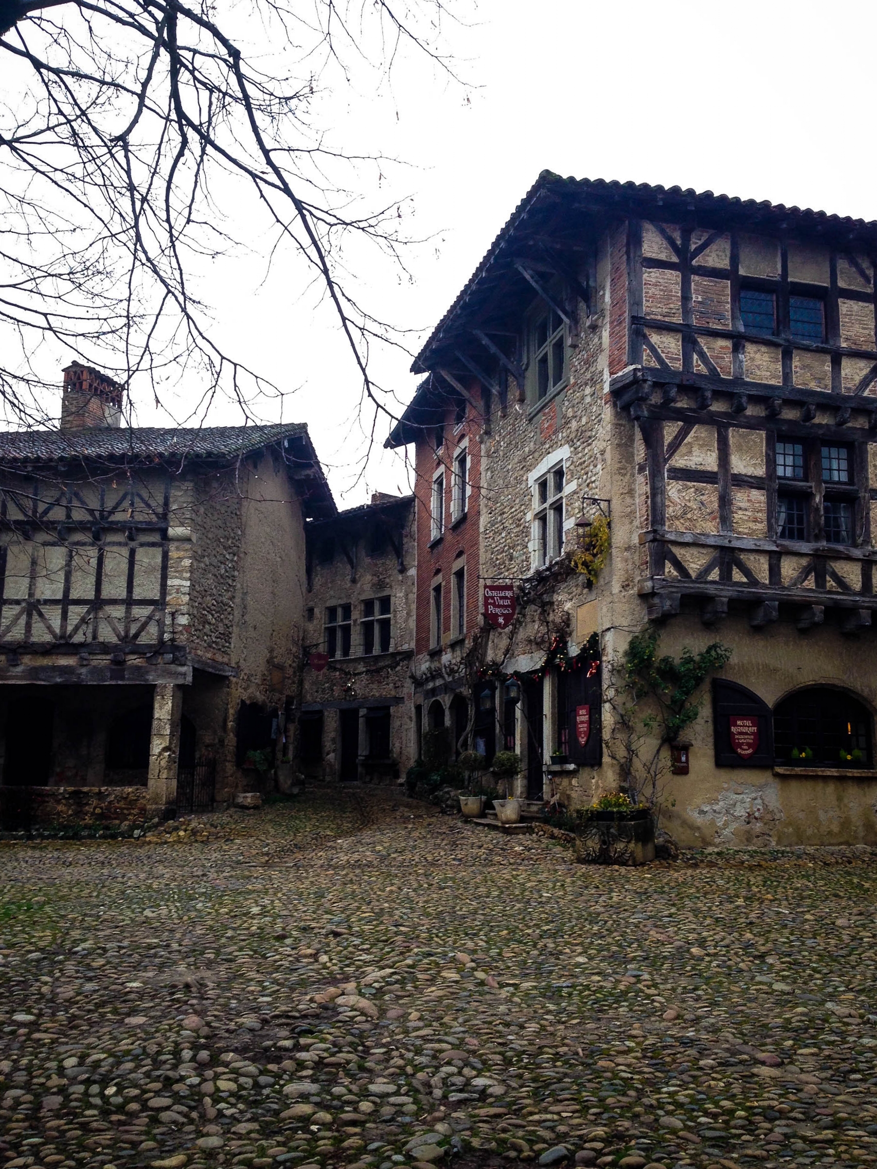 Medieval City in Perouges, France