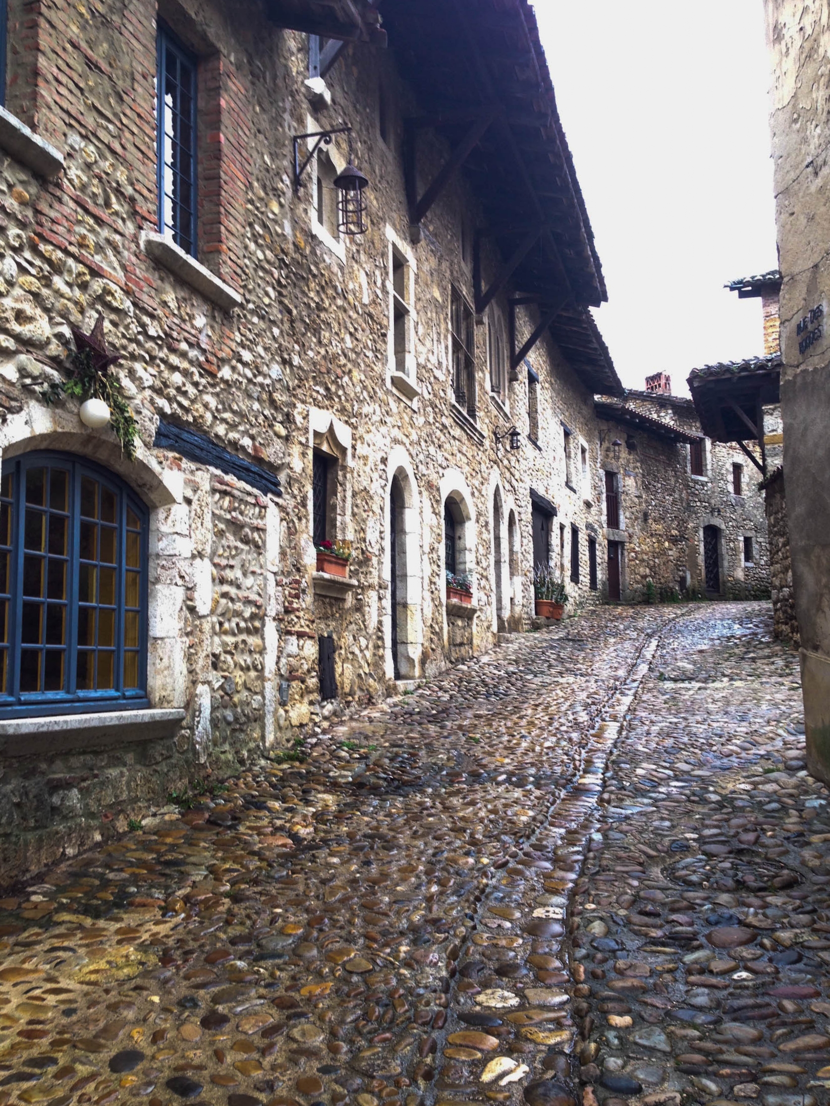 Medieval City in Perouges, France