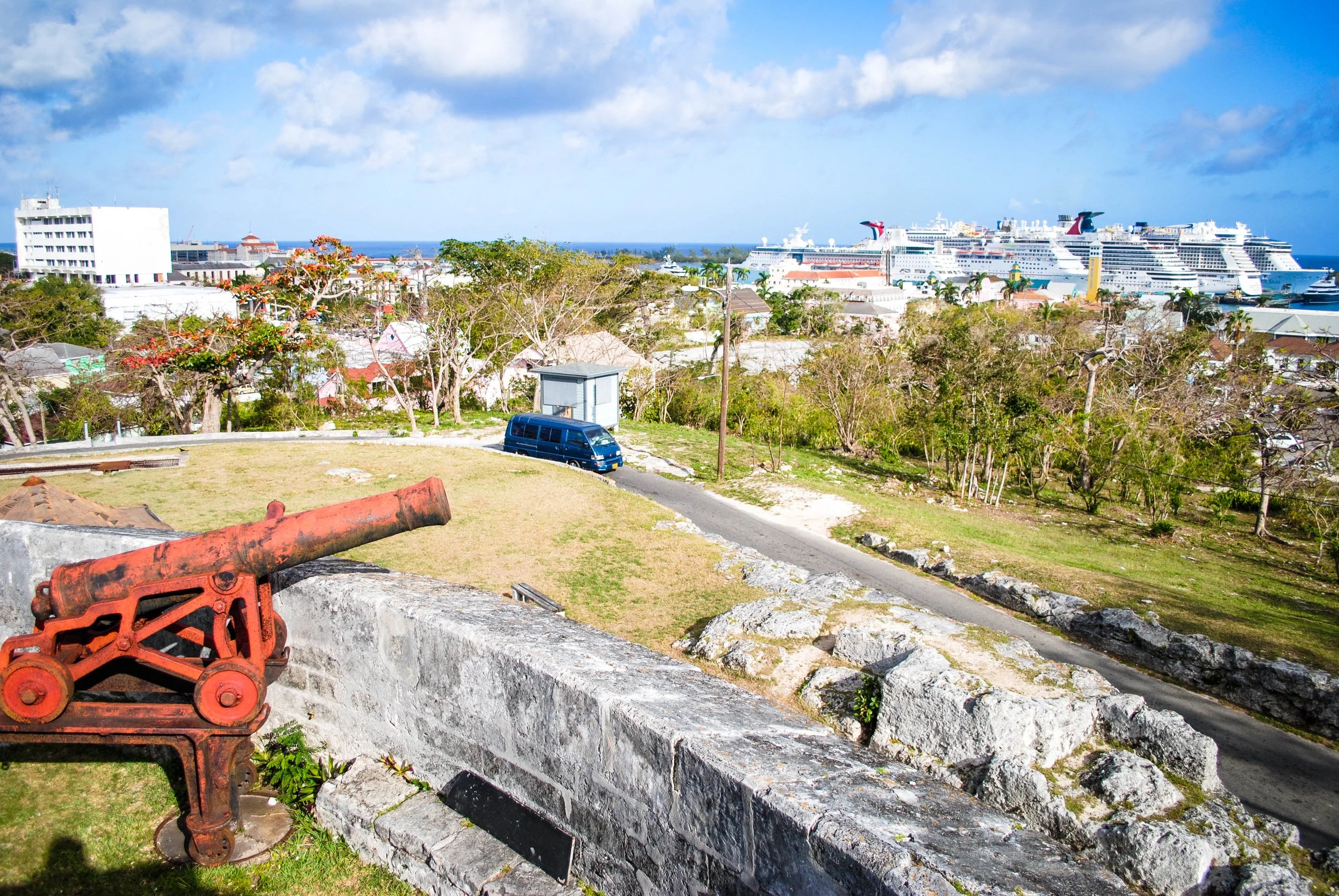 Fort Fincastle in Nassau, Bahamas