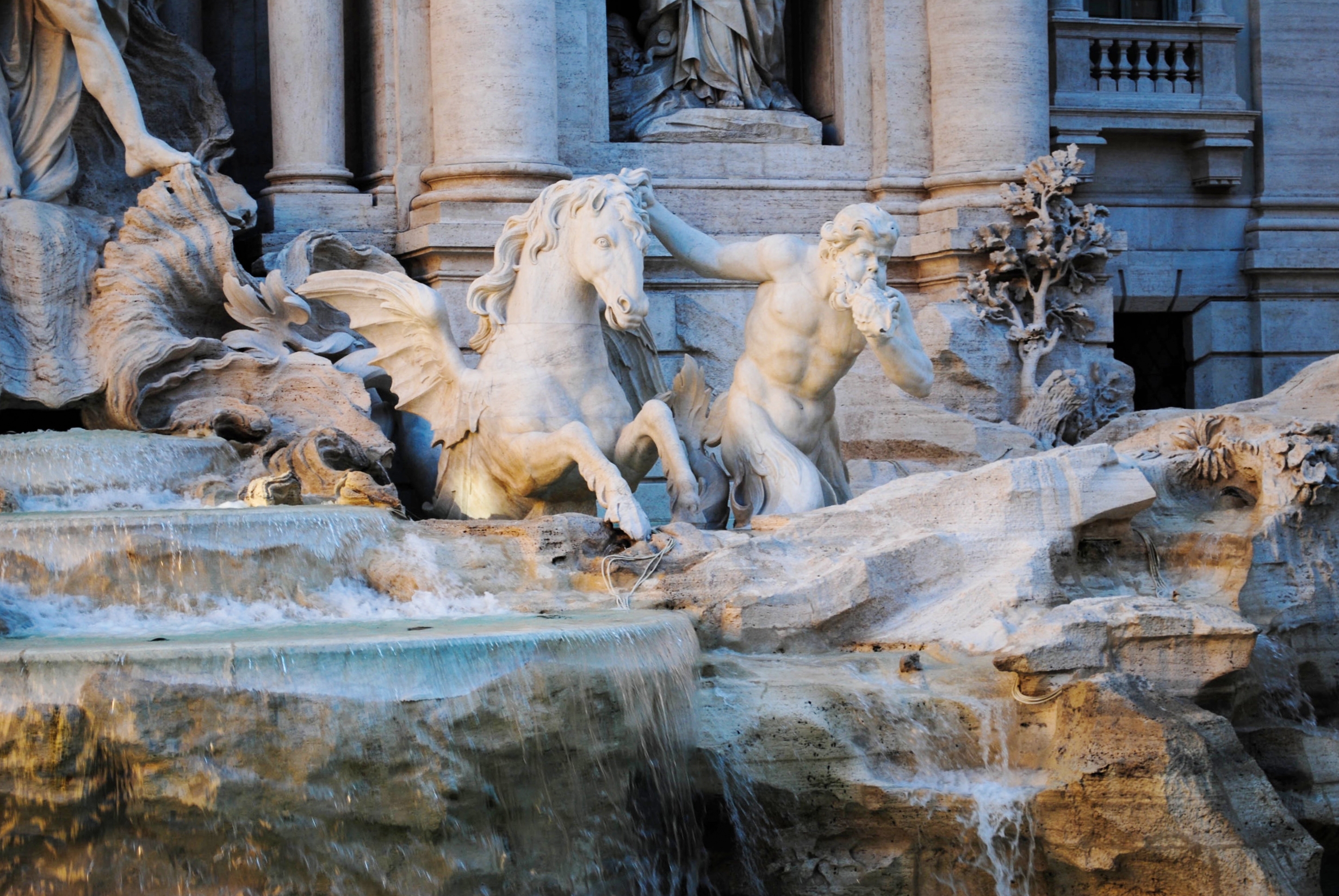 Trevi Fountain in Rome, Italy