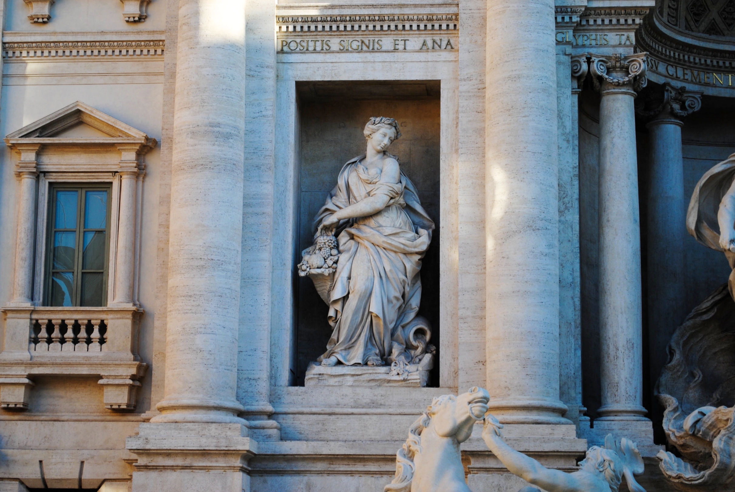 Trevi Fountain in Rome, Italy