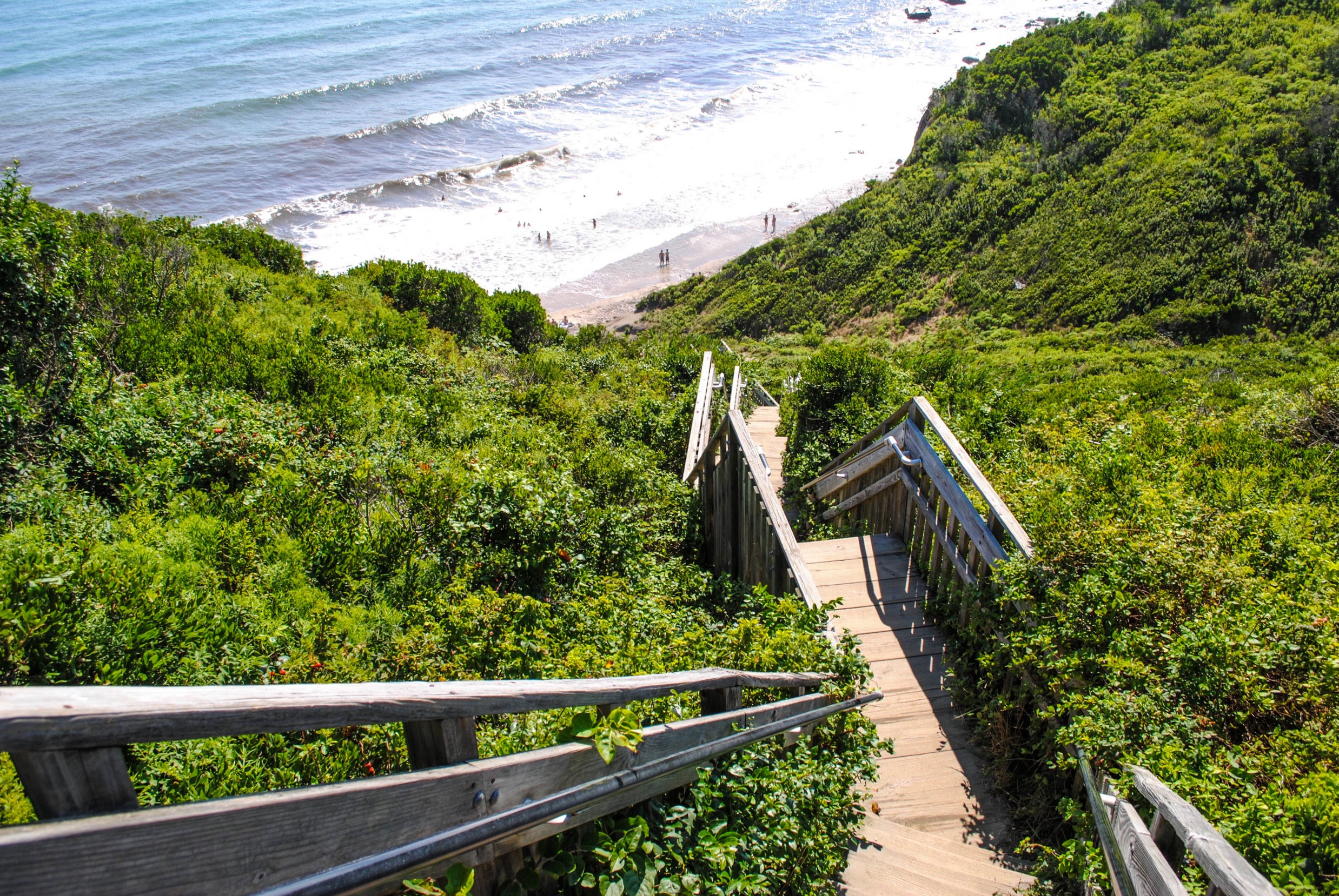 Mohegan Bluffs in Block Island