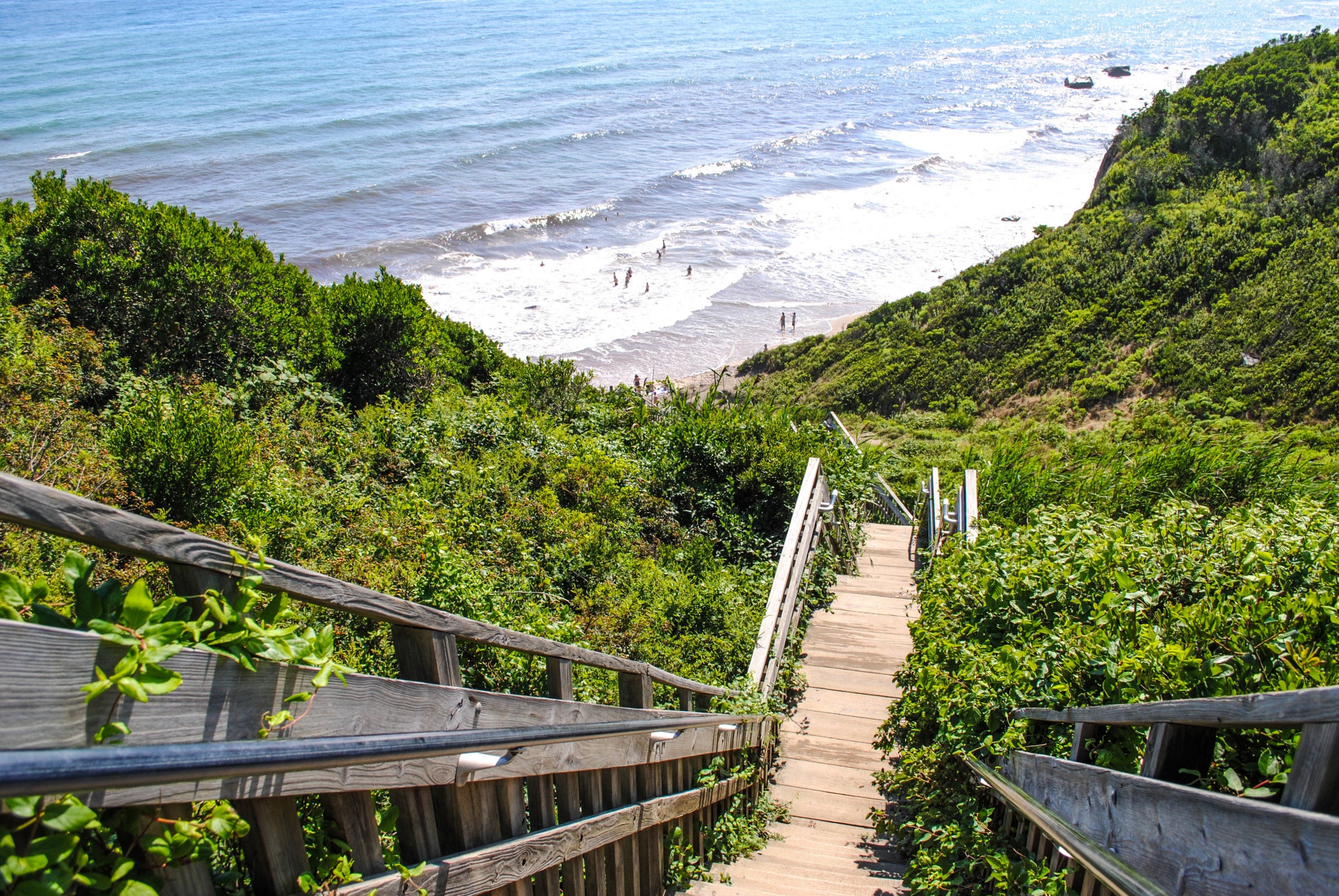 Mohegan Bluffs in Block Island