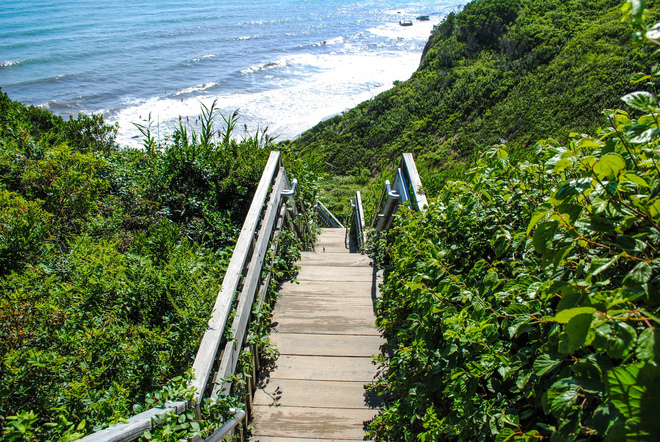 Mohegan Bluffs in Block Island