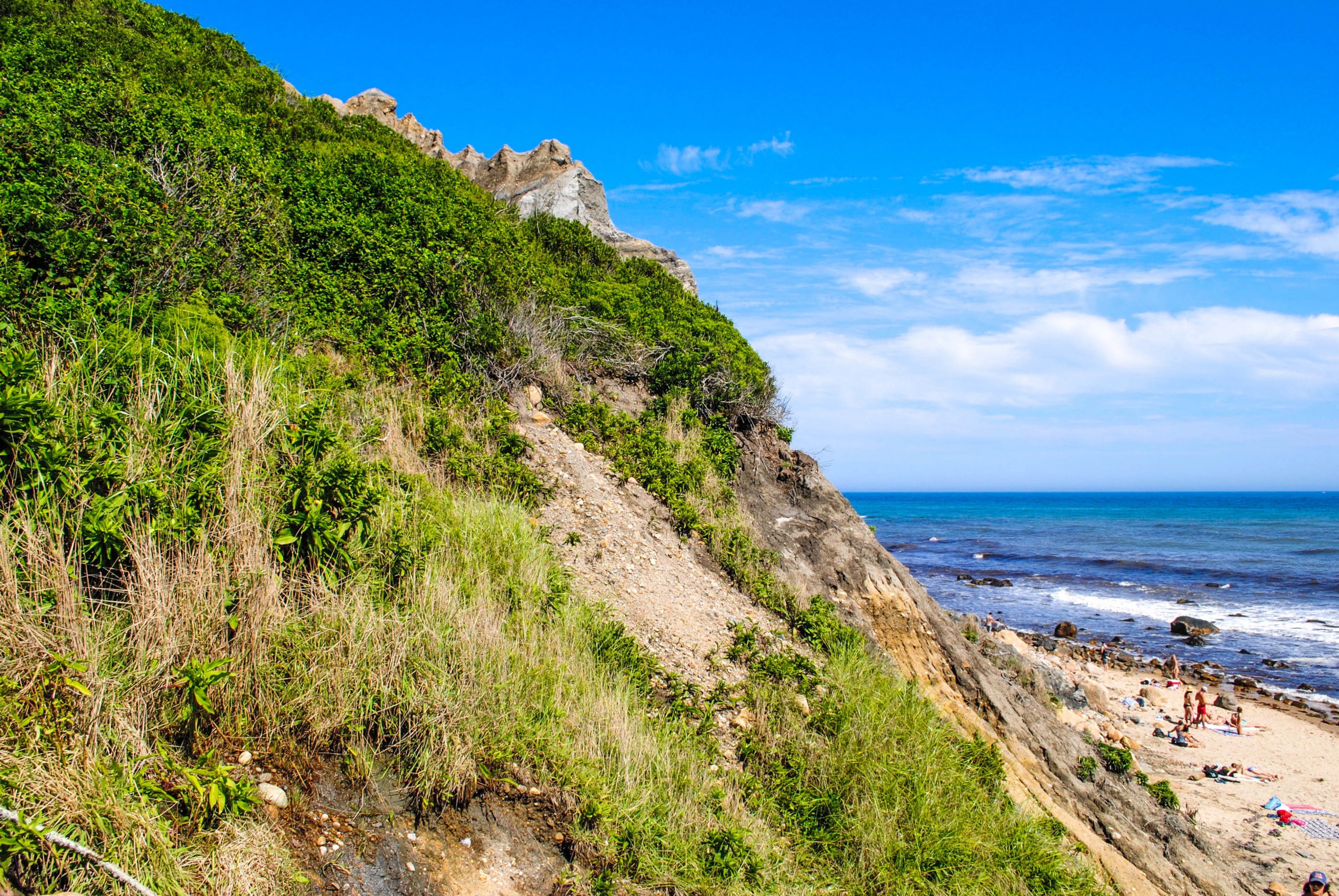 Mohegan Bluffs in Block Island