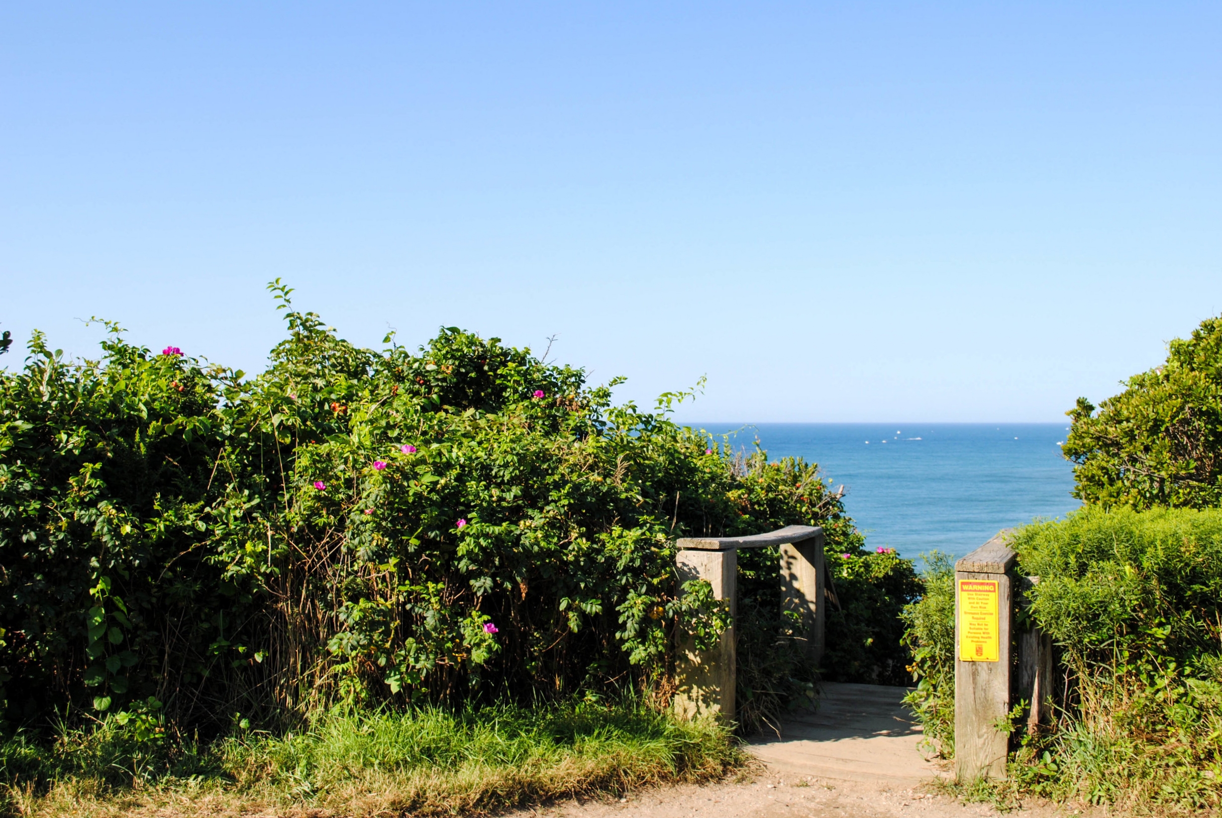 Mohegan Bluffs in Block Island