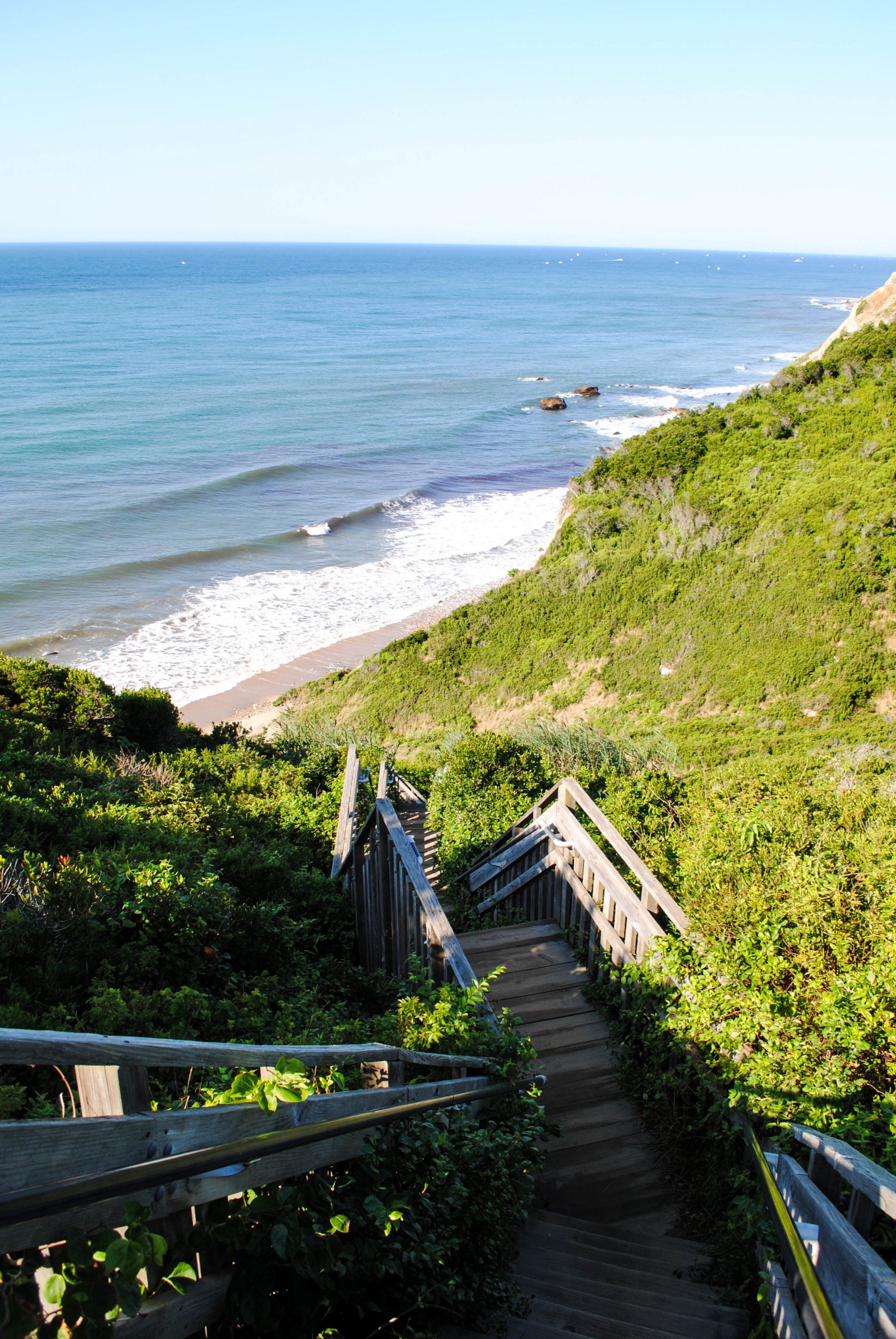 Mohegan Bluffs in Block Island