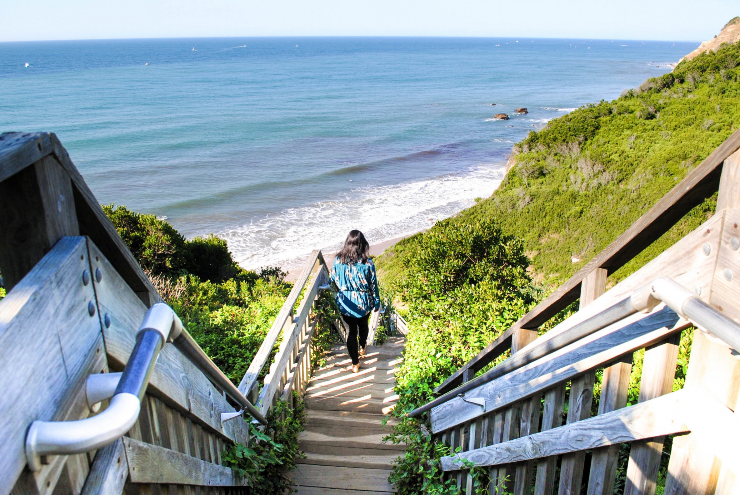 Mohegan Bluffs in Block Island