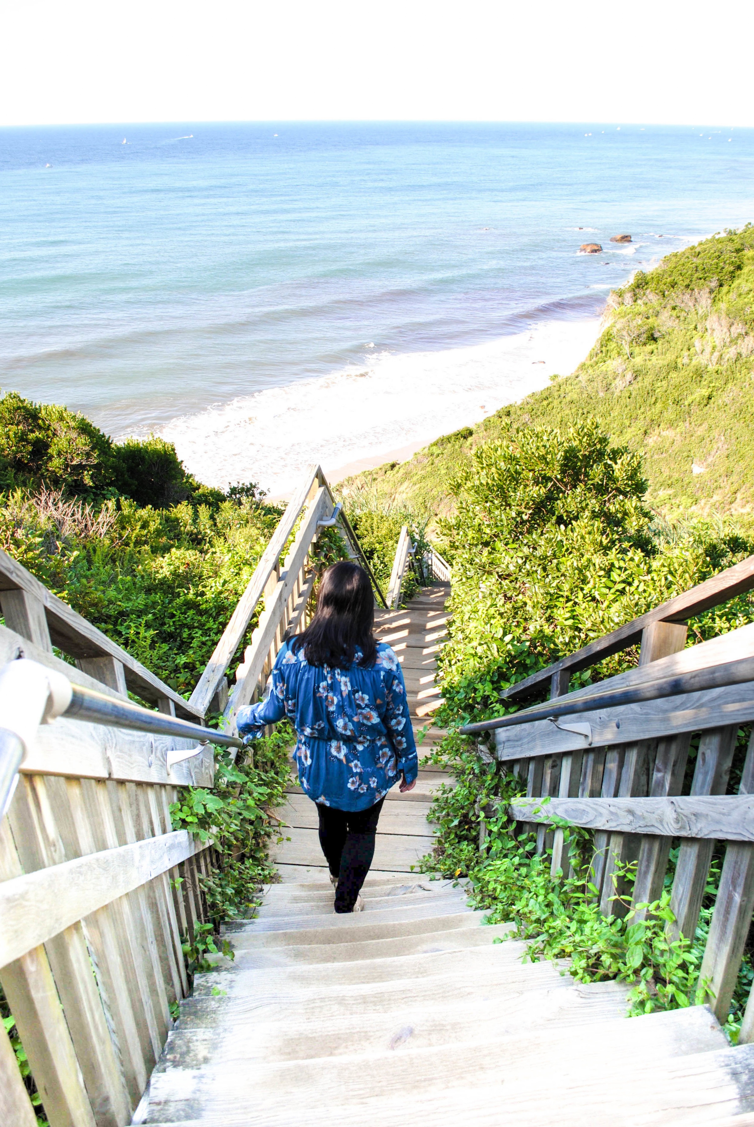 Mohegan Bluffs in Block Island