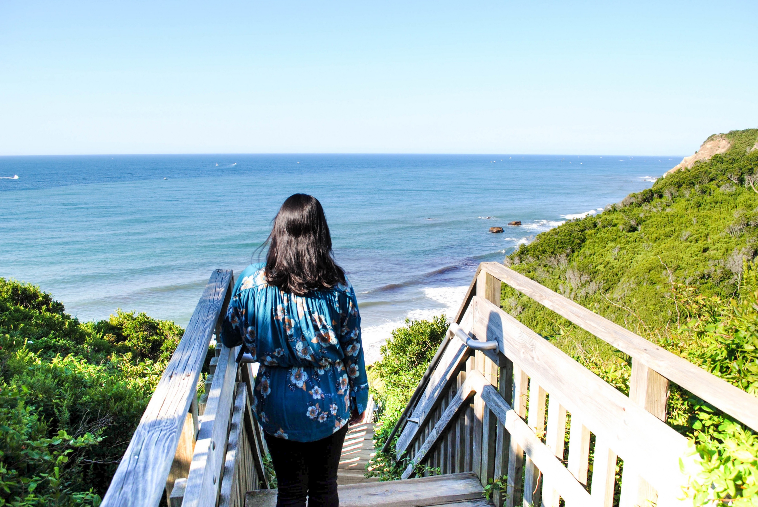 Mohegan Bluffs in Block Island