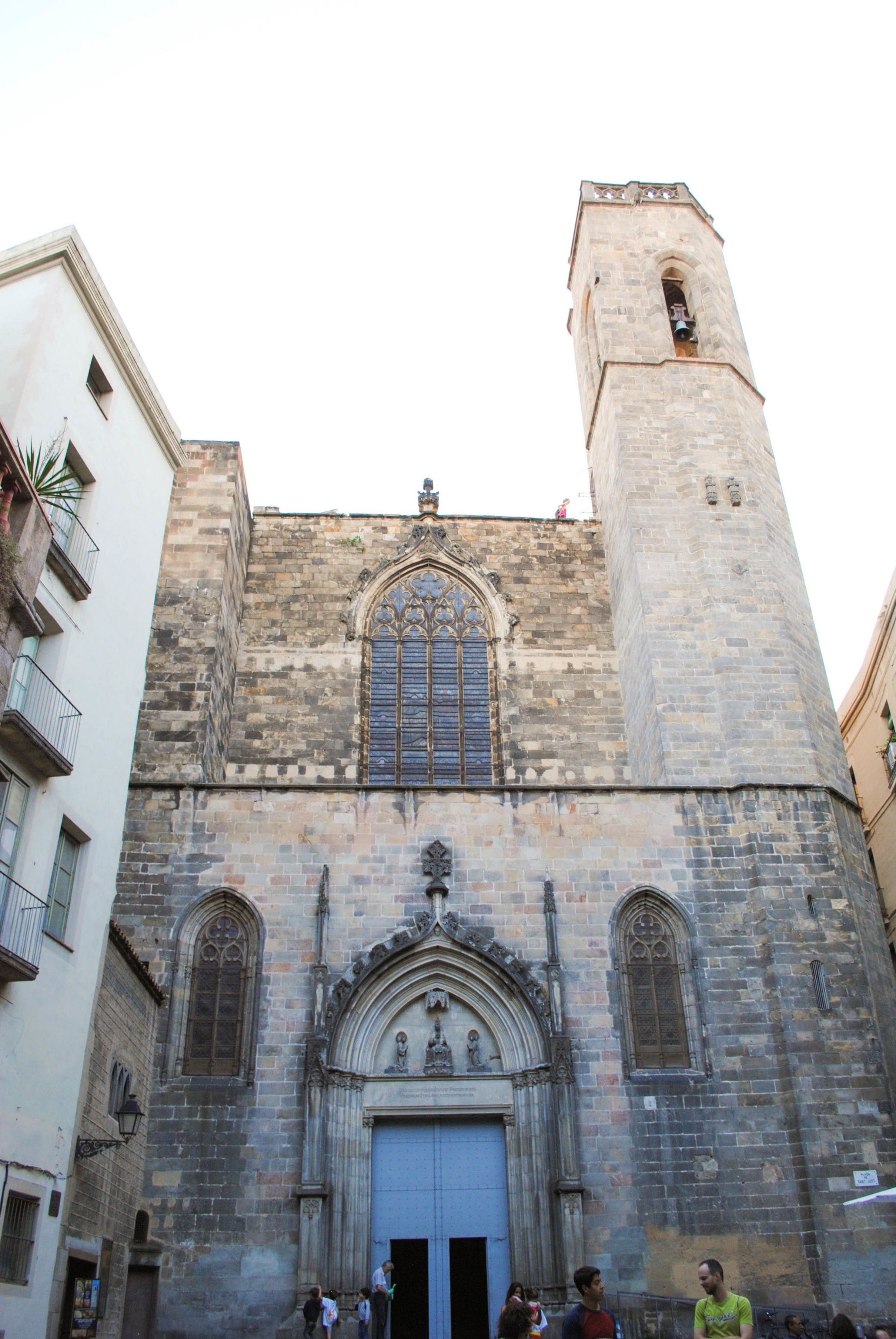 Gothic District in Barcelona, Spain