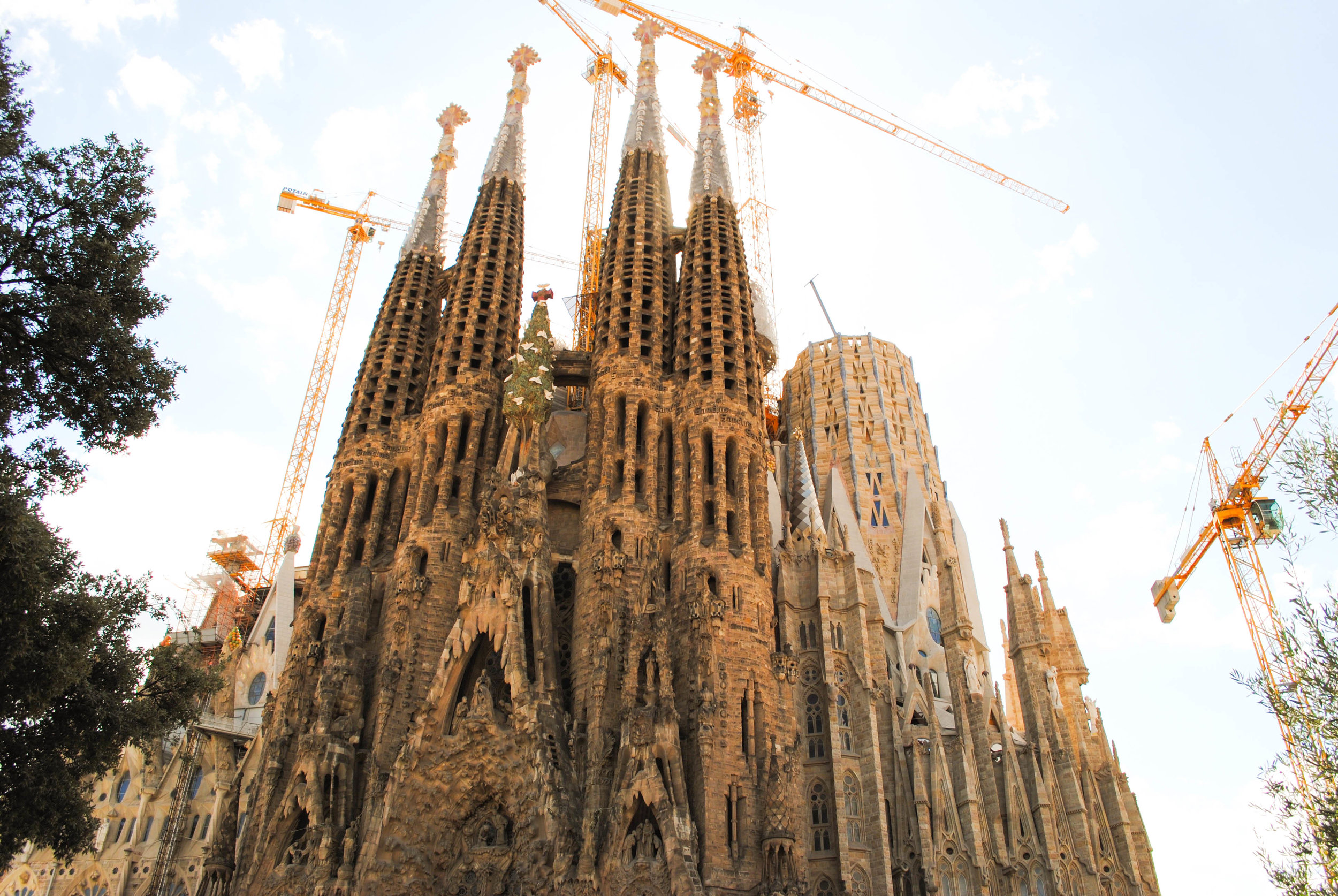 Sagrada Familia in Barcelona, Spain