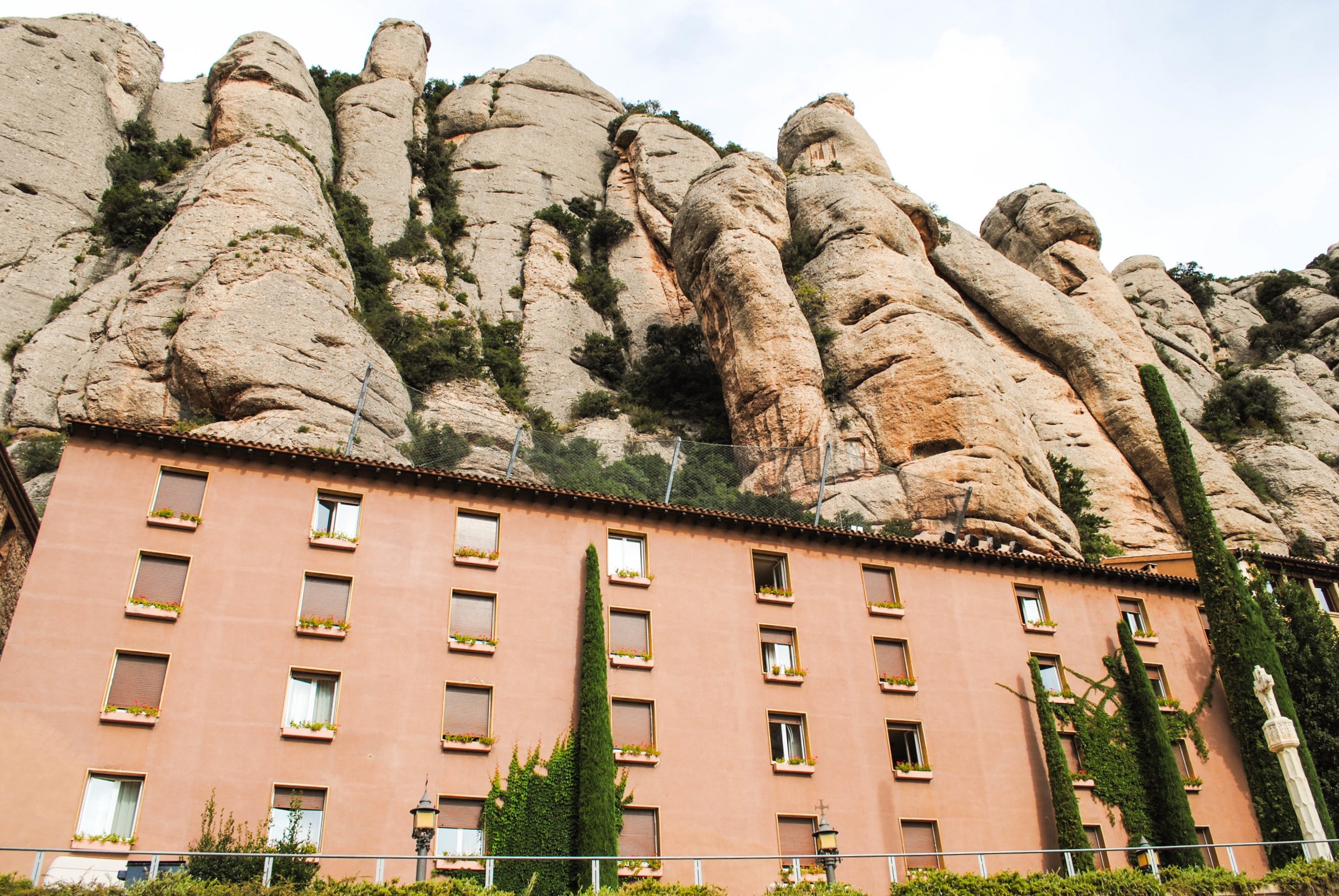 Santa Maria de Montserrat in Catalonia, Spain