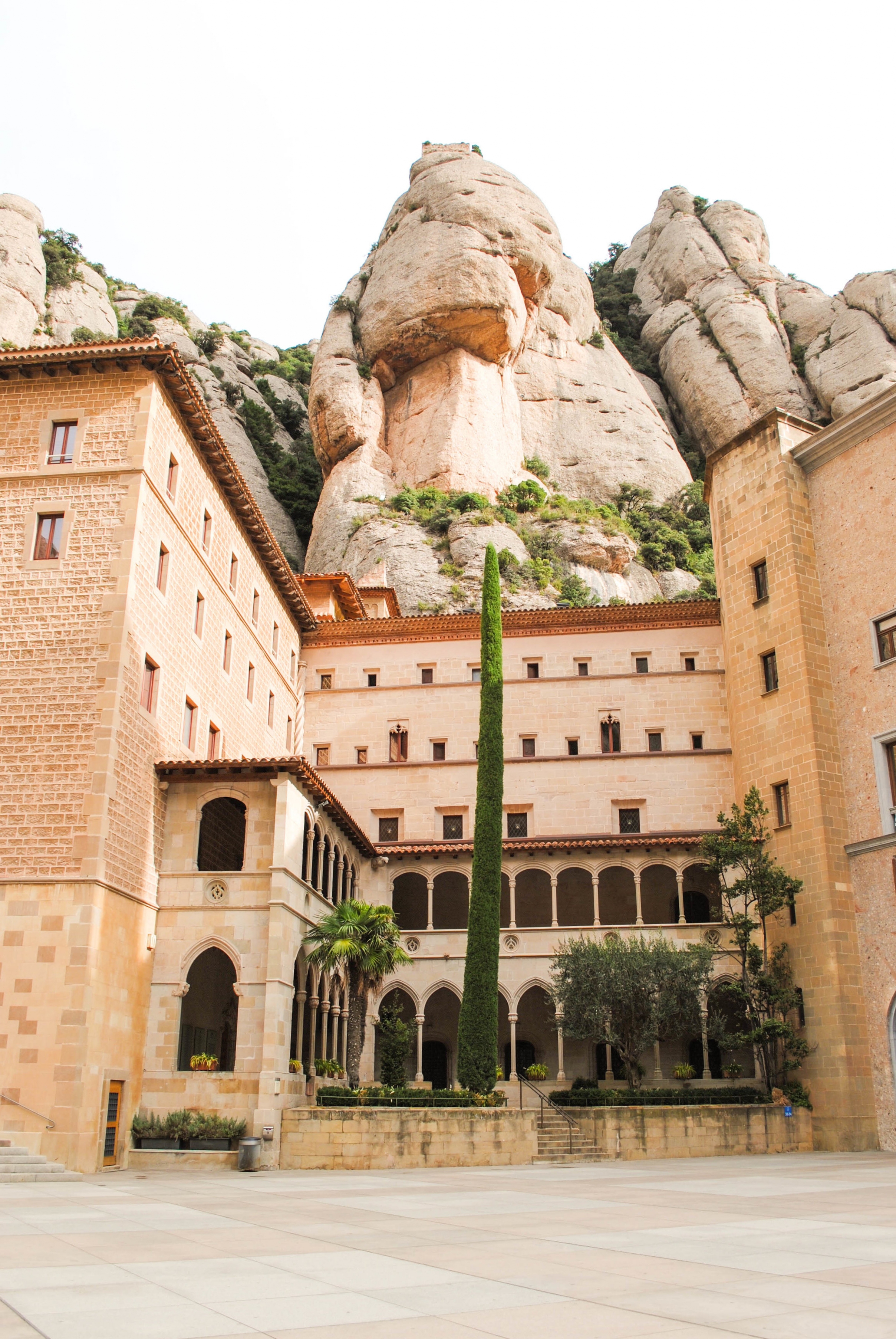 Santa Maria de Montserrat in Catalonia, Spain