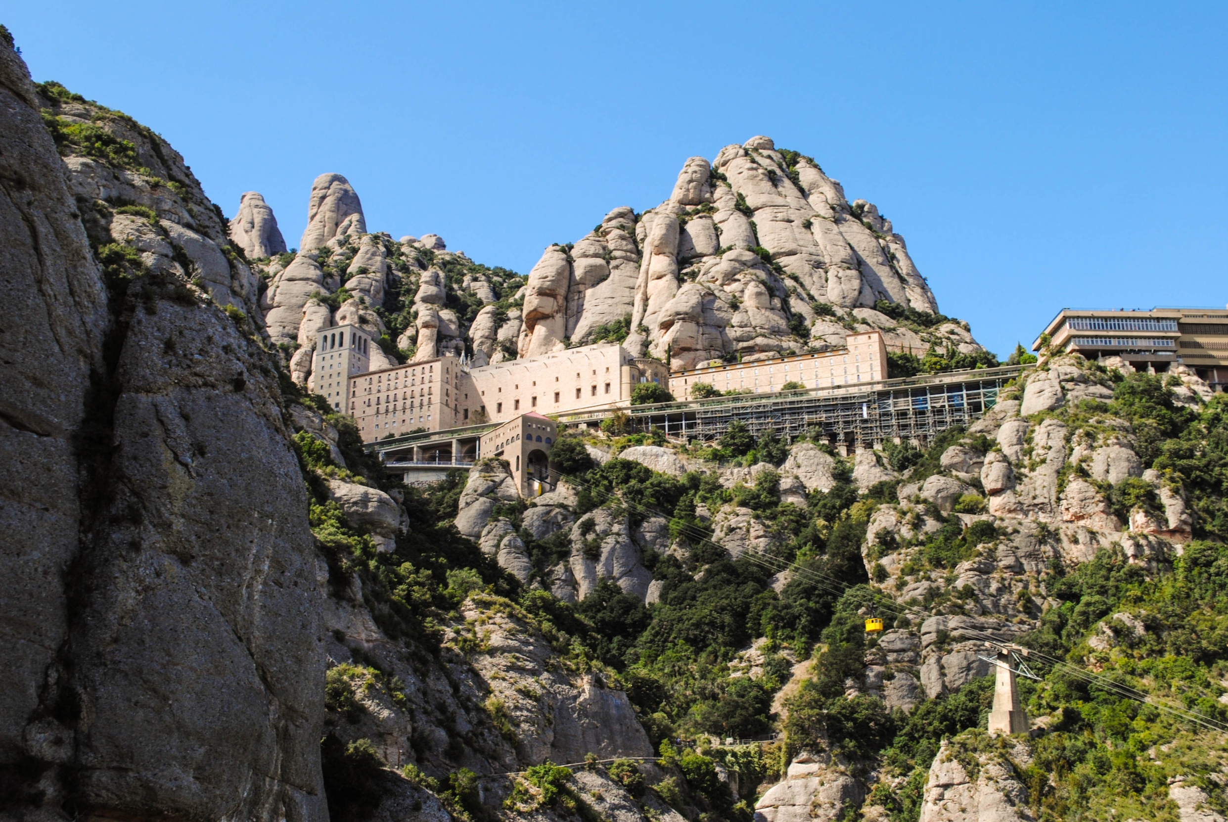 Santa Maria de Montserrat in Catalonia, Spain
