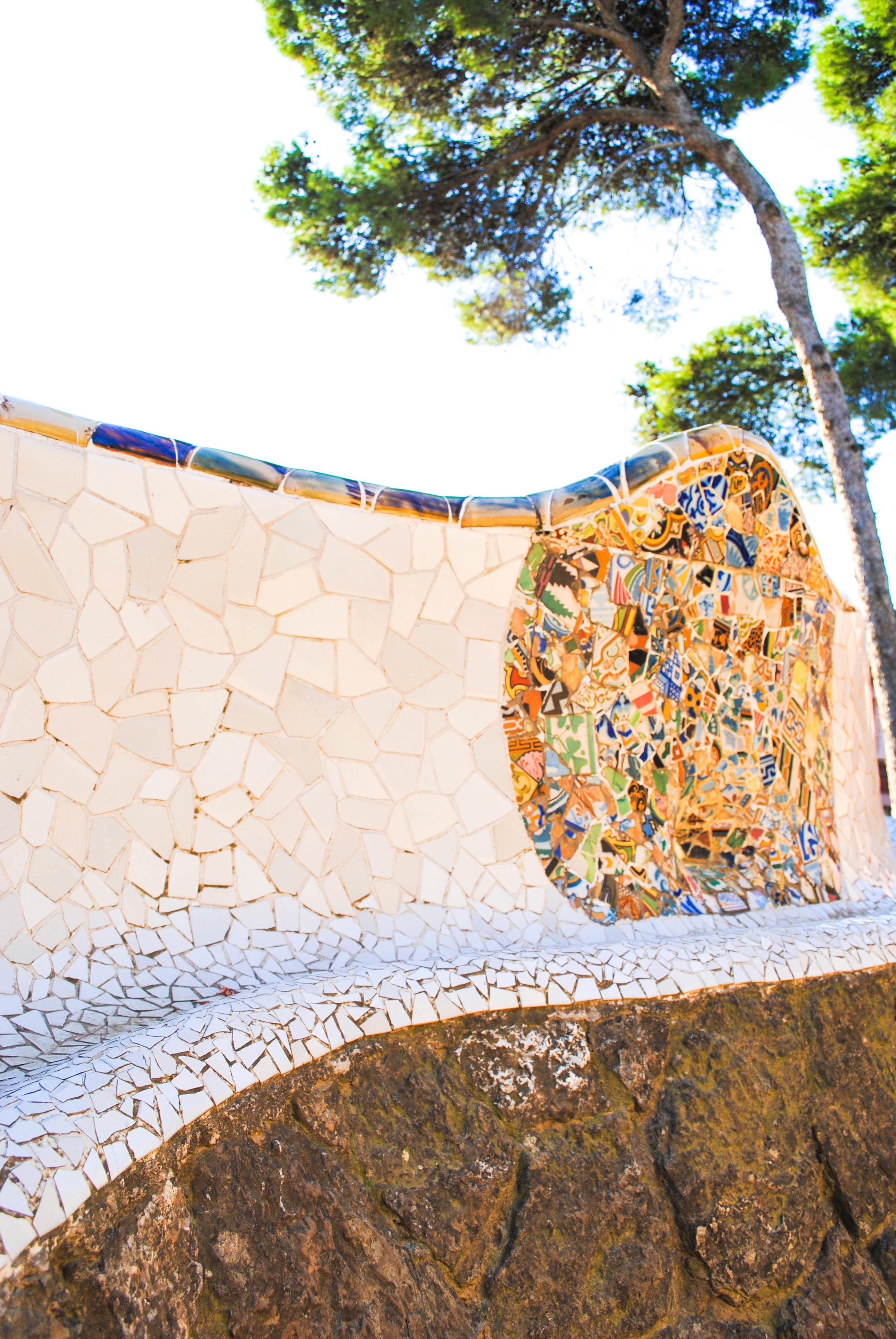 Park Güell in Barcelona, Spain