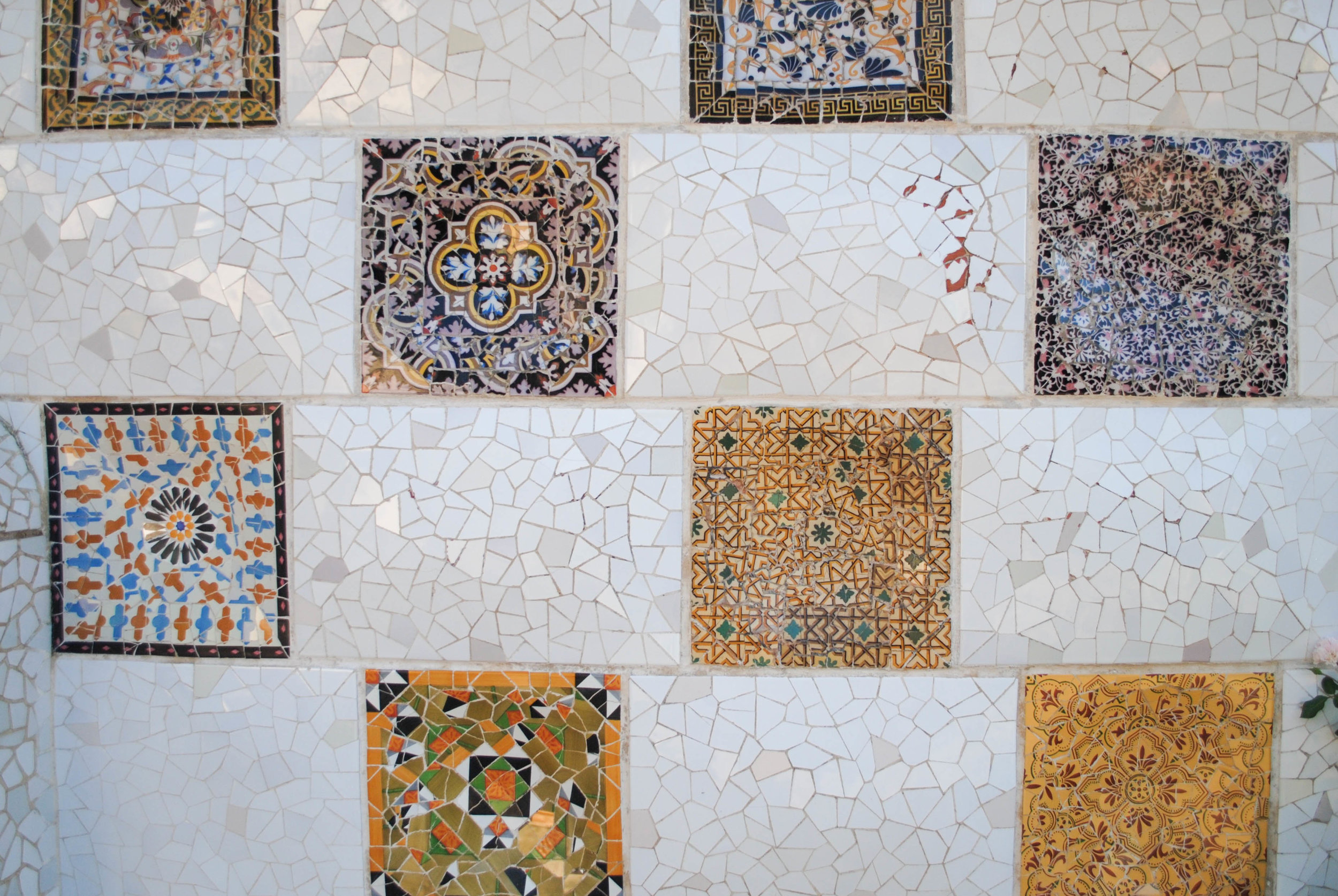 Park Güell in Barcelona, Spain