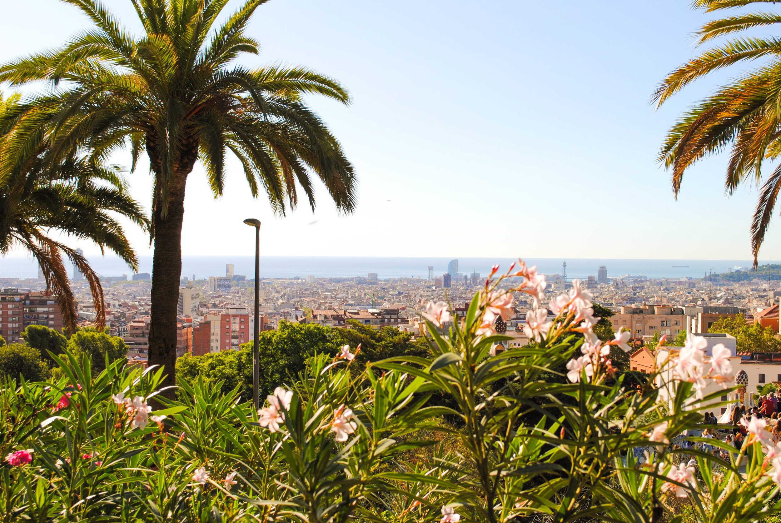 Park Güell in Barcelona, Spain
