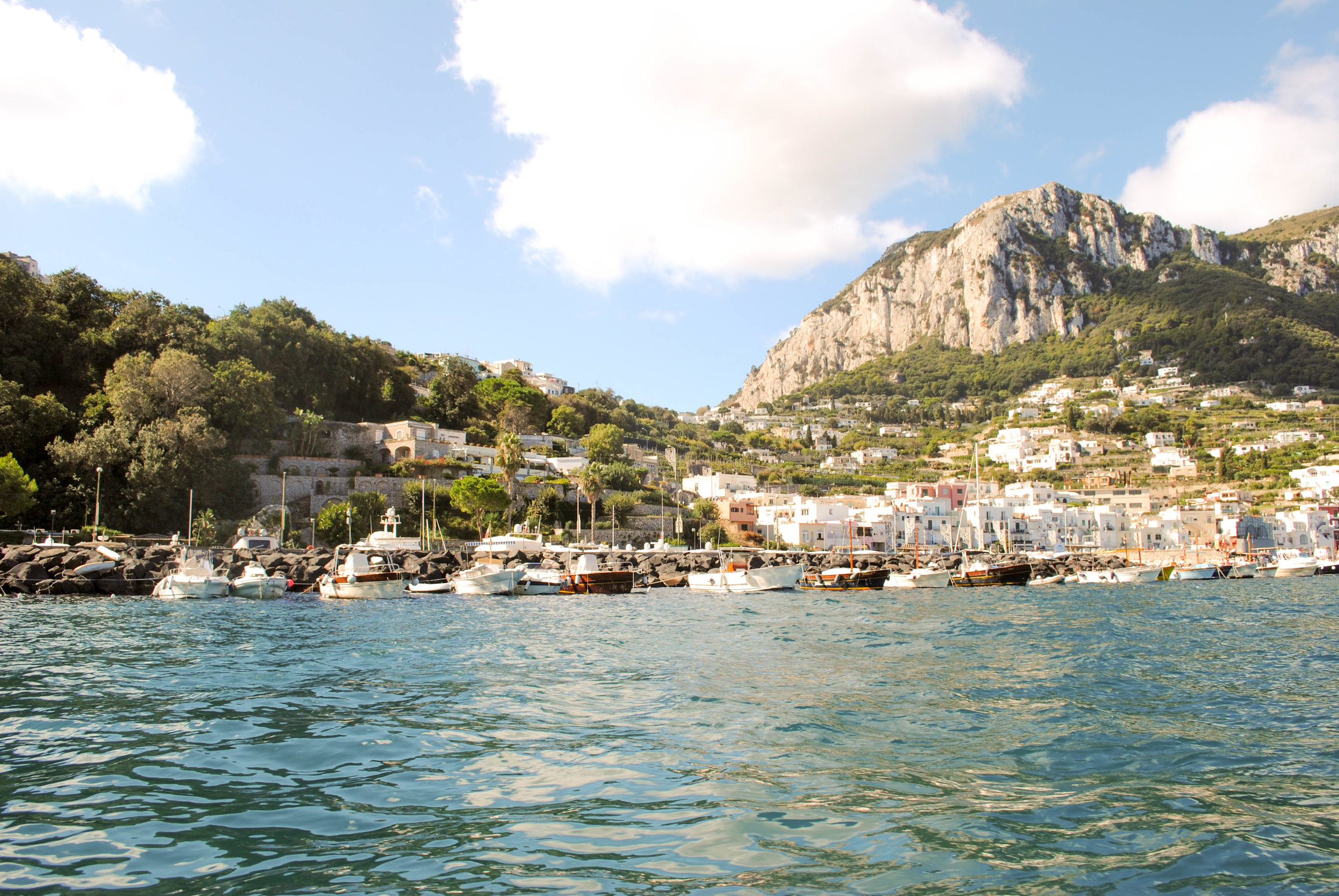Marina Grande in Capri, Italy