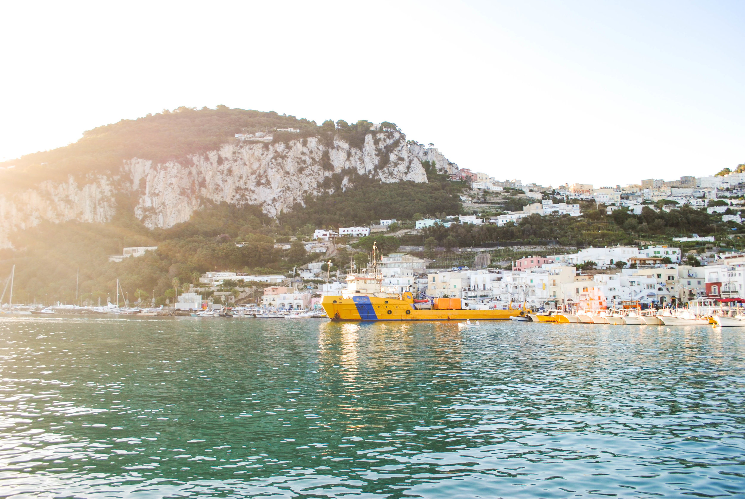 Marina Grande in Capri, Italy