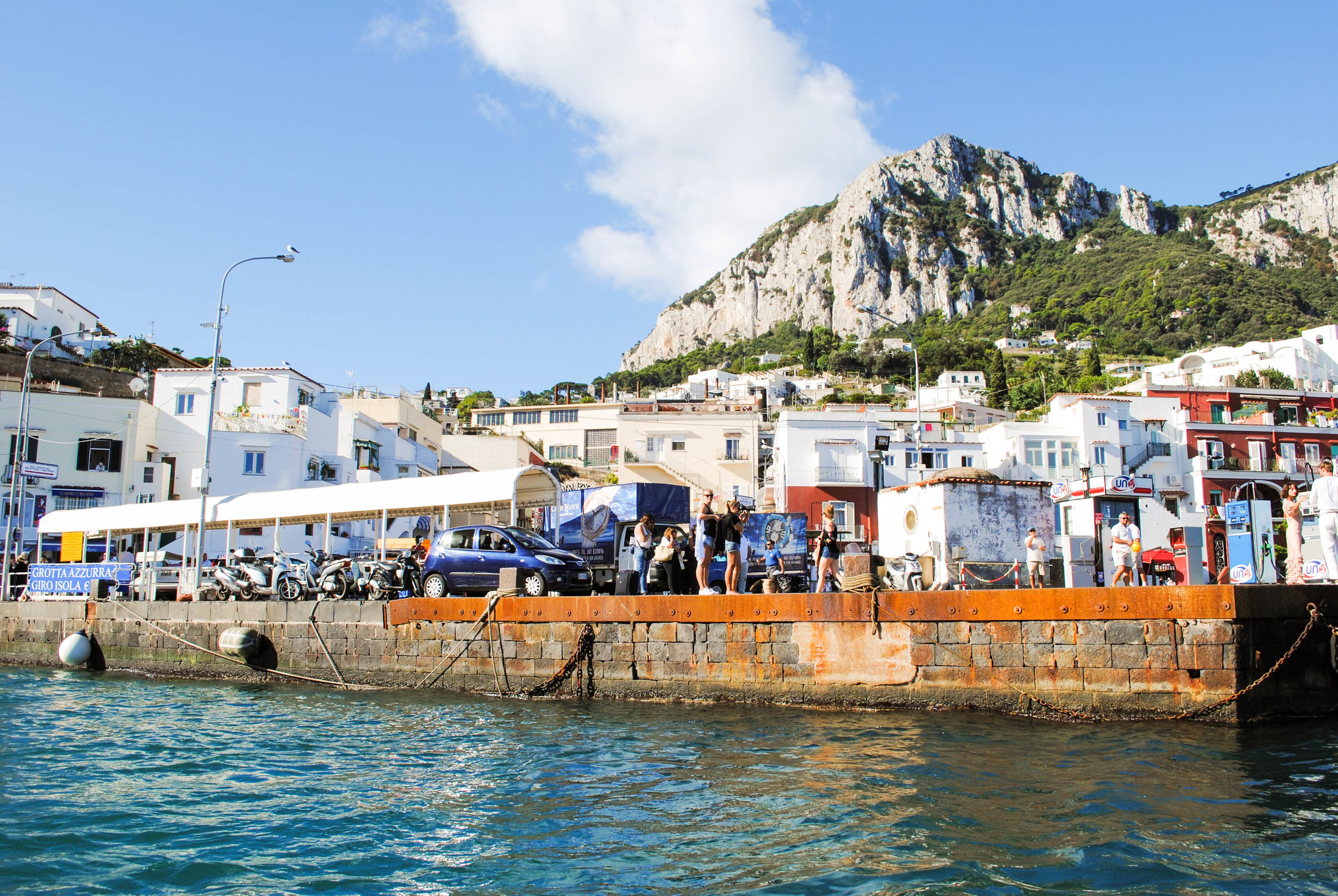 Marina Grande in Capri, Italy