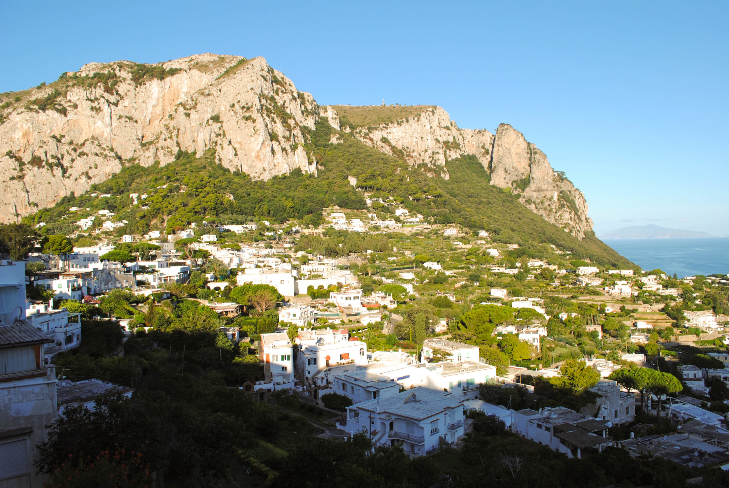 Funicular in Capri, Italy