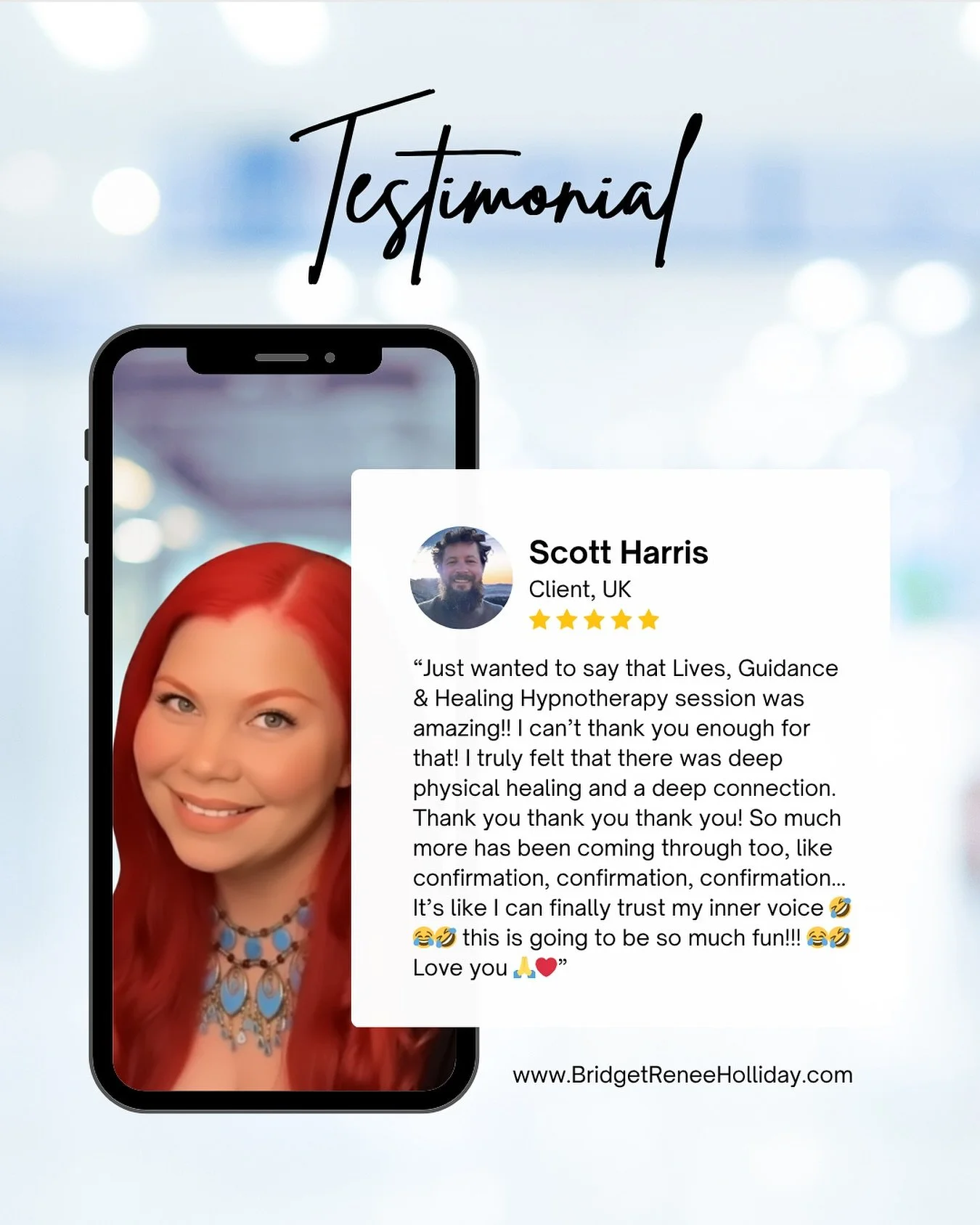 Lives, Guidance &amp; Healing Hypnosis

Heal. Receive Soul Guidance. Expand Your Higher Self Connection.

Book your own journey now.
(Link in Bio)
.
#qhht #bqh #hypnosis #hypnotherapy #hypnotherapistsofinstagram #channelingspirit #channeling #ascensi