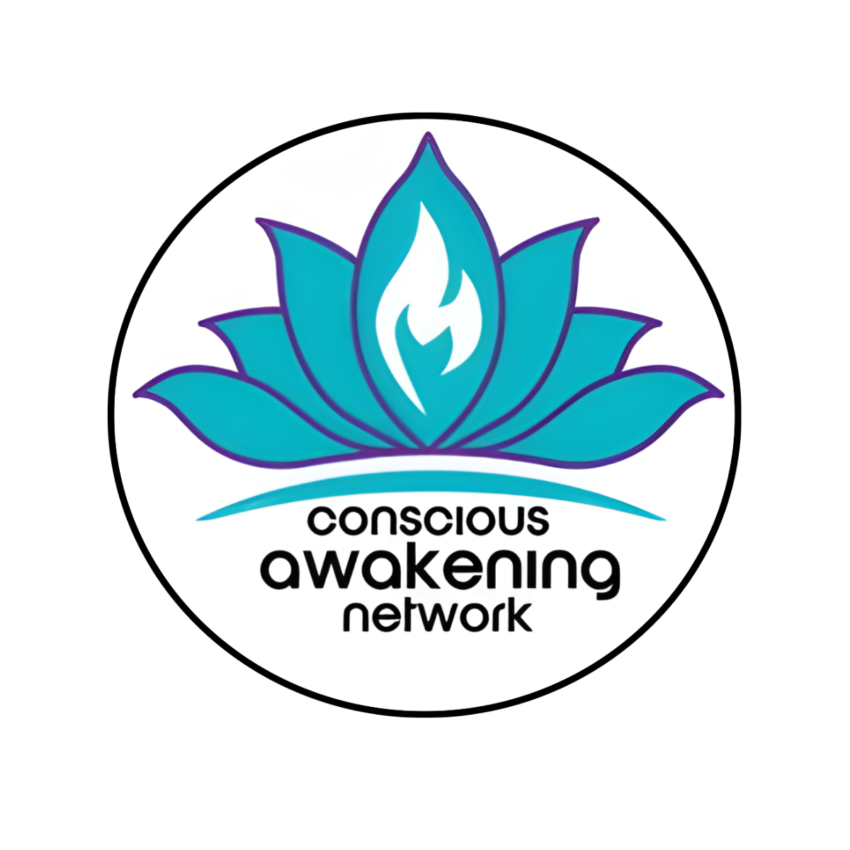 Conscious Awakening Network logo, shared by Bridget Renee Holliday as Sheila Seppi has featured Bridget Renee Holliday in events,on the CAN Podcast, and on the CAN Network.