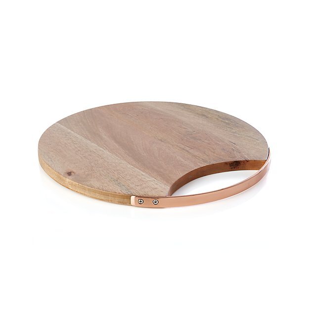 Round Wooden Cheese Board 