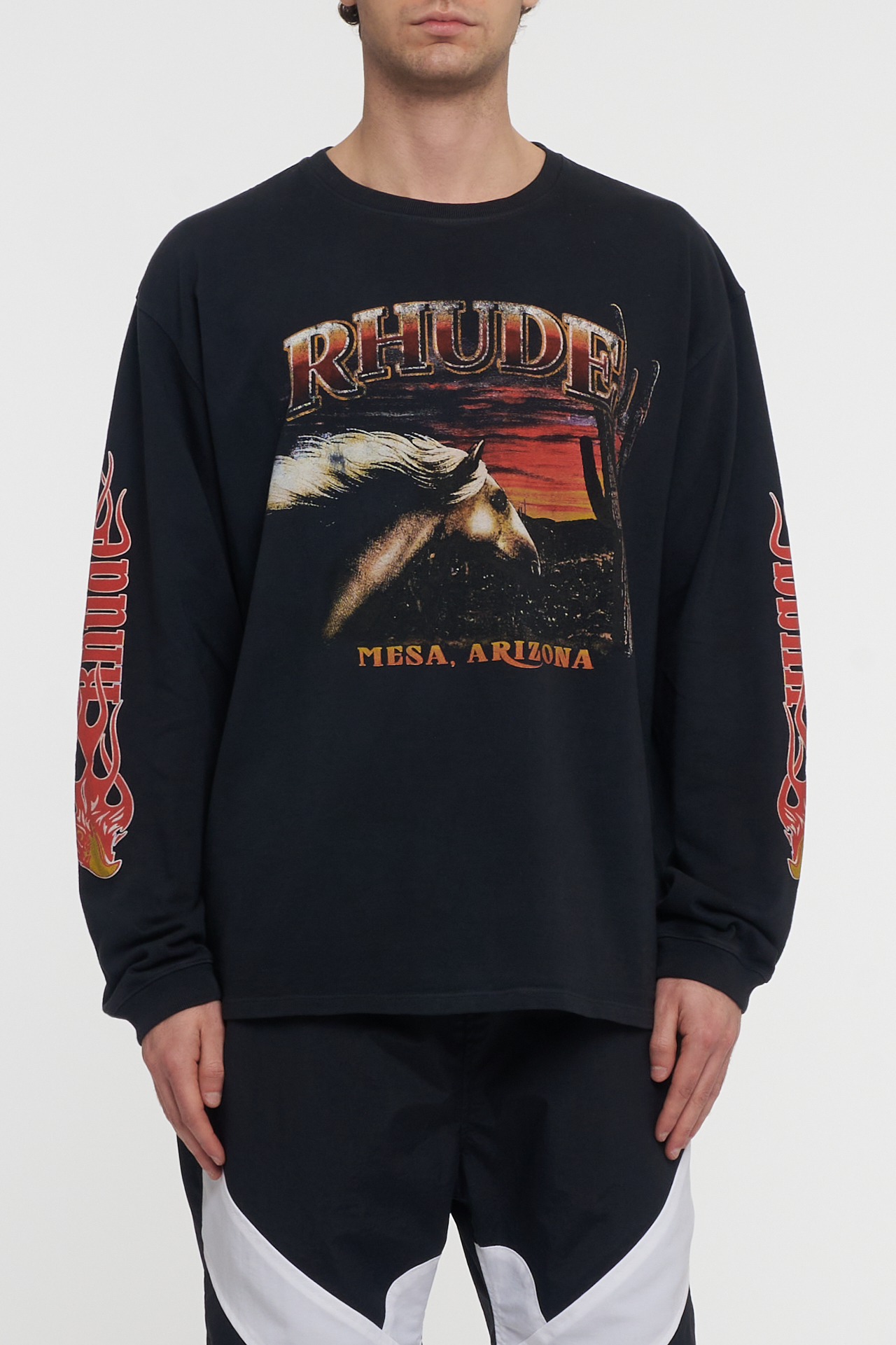 RHUDE Mesa Stallion Long Sleeve Tee
