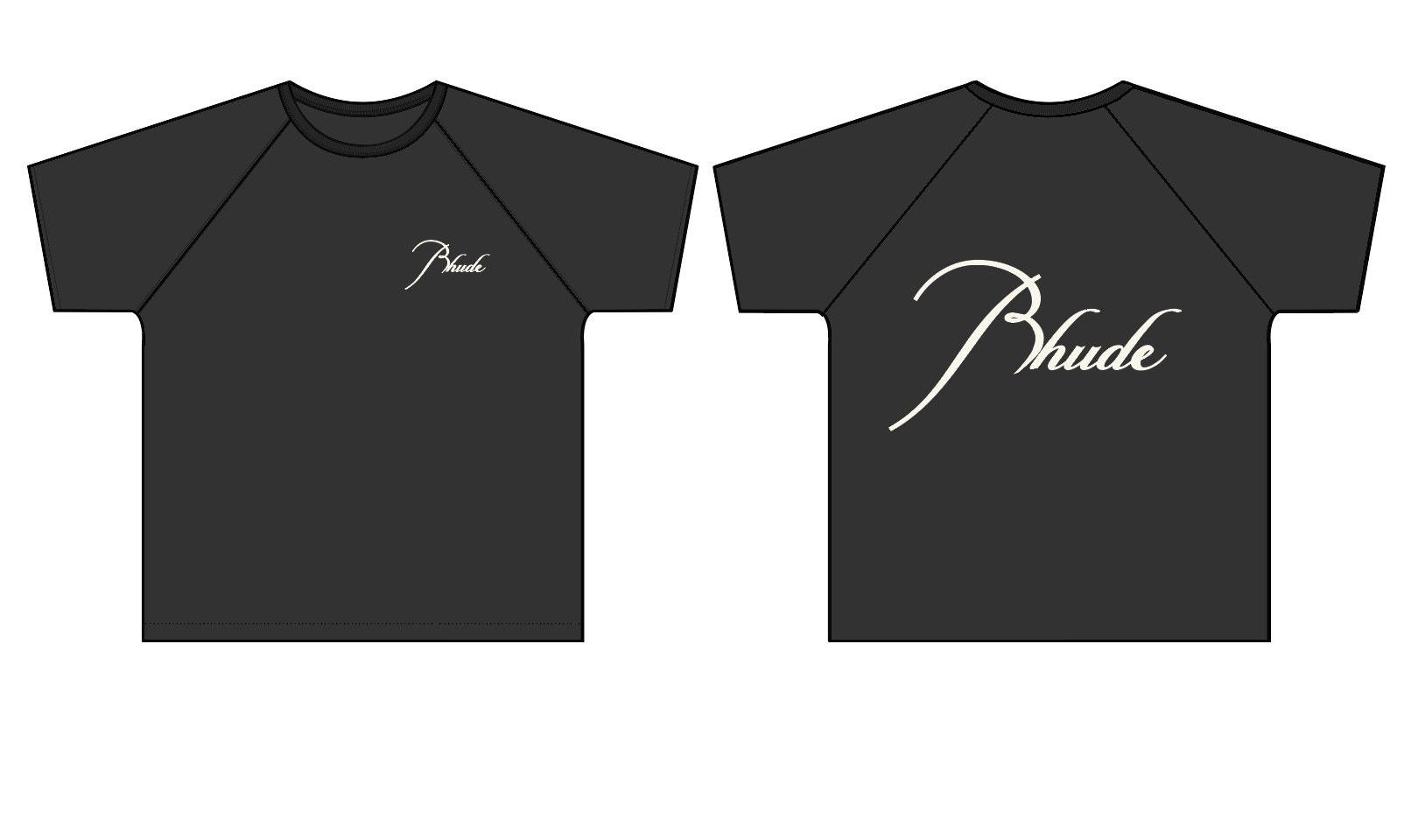 RHUDE Classique Raglan Tee