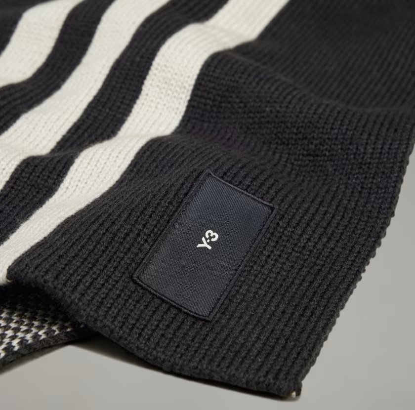 Y-3 Yohji Yamamoto 3 STRIPE SCARF (BLACK)の商品ページ