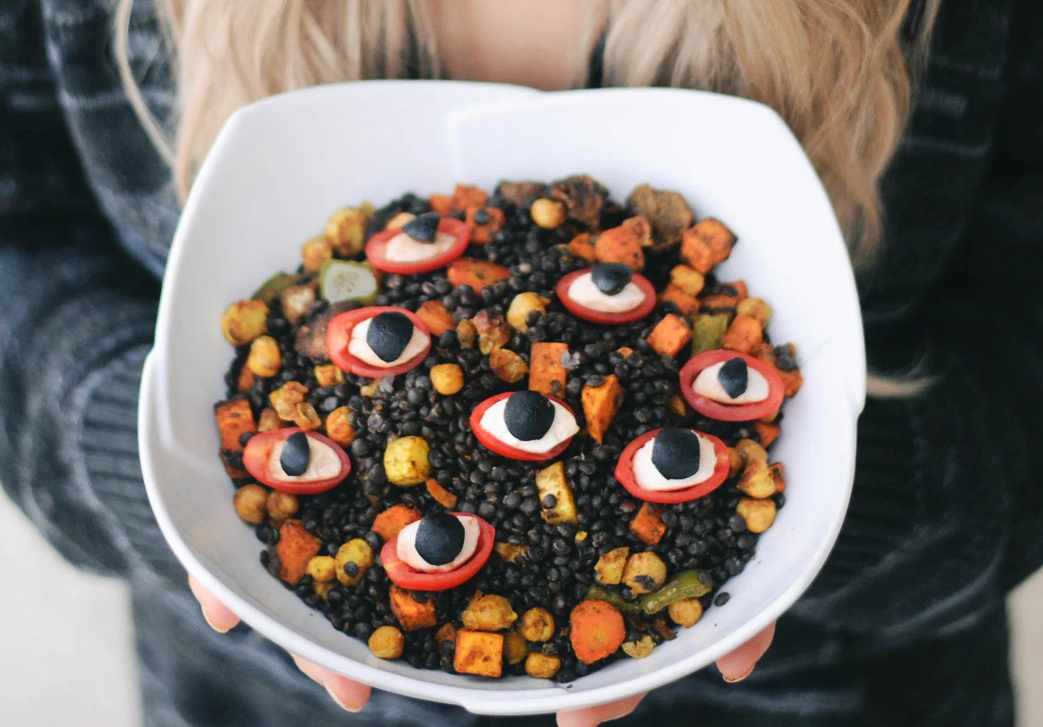 Witches Eyeball Salad