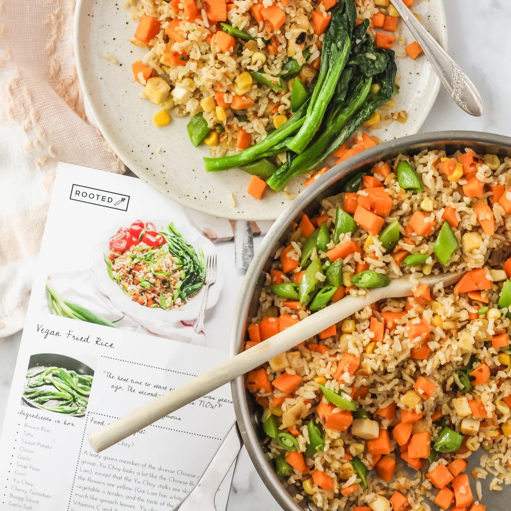 Fried Rice Calgary Rooted Calgary Menu — Rooted Meal Kits