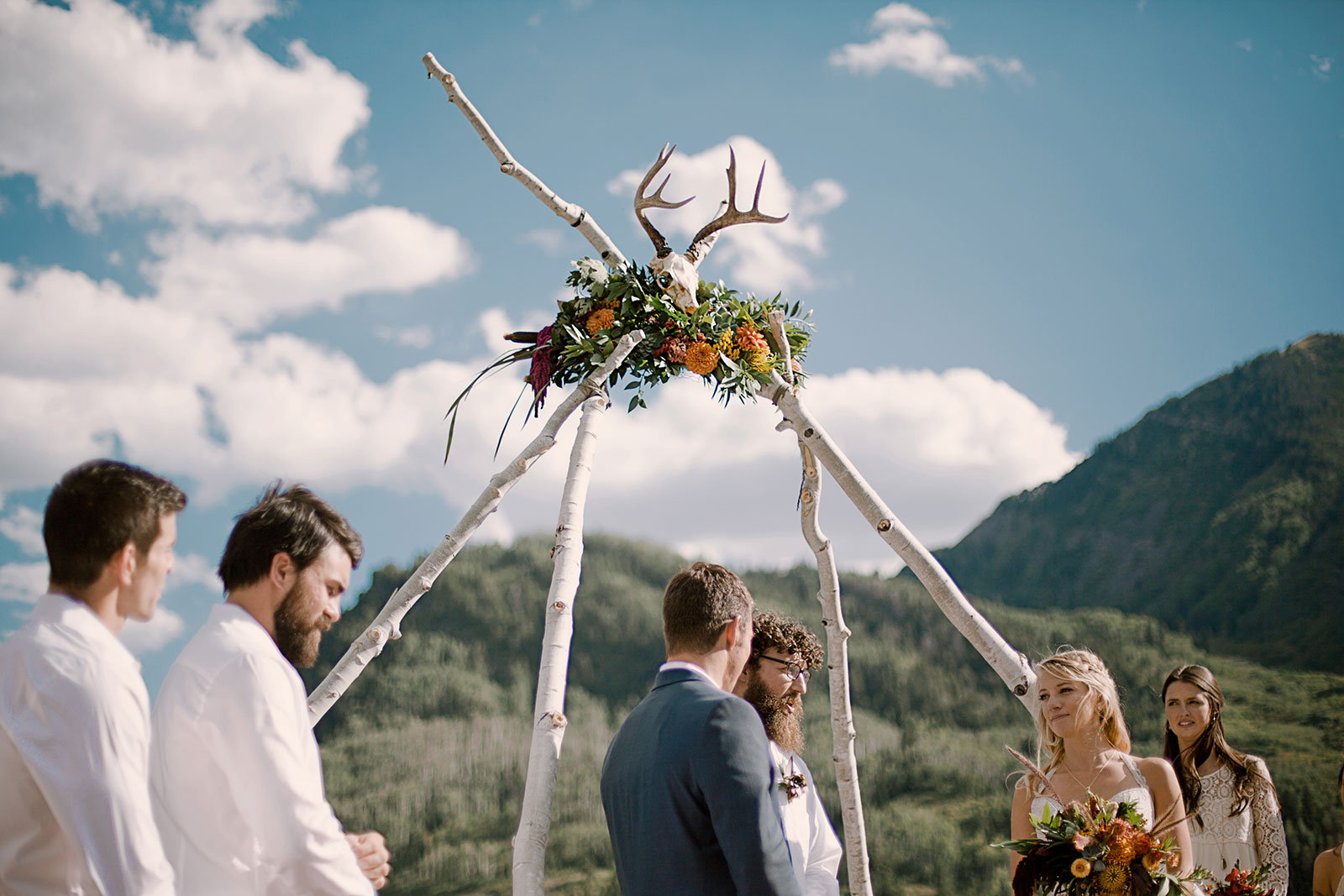 bride and groom, marble colorado wedding, marble lodge wedding, marble colorado wedding photographer, adventurous colorado wedding photographer, colorado wedding photographer