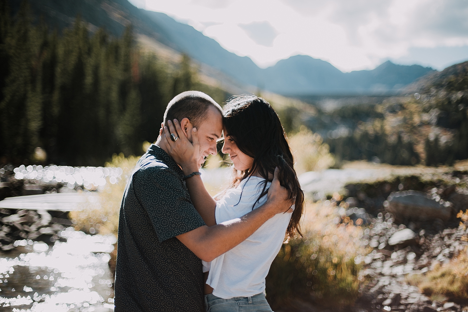 Couple posing, breckenridge colorado wedding photographer, breckenridge colorado elopement photographer, hiking photographer, maui wedding photographer, maui elopement photographer