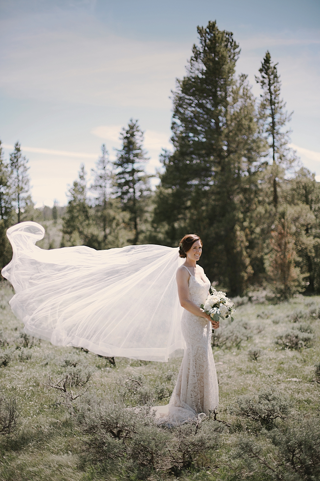 the bride at agape outpost, breckenridge colorado wedding, breckenridge colorado wedding photographer, the church at agape outpost wedding, agape outpost wedding photographer