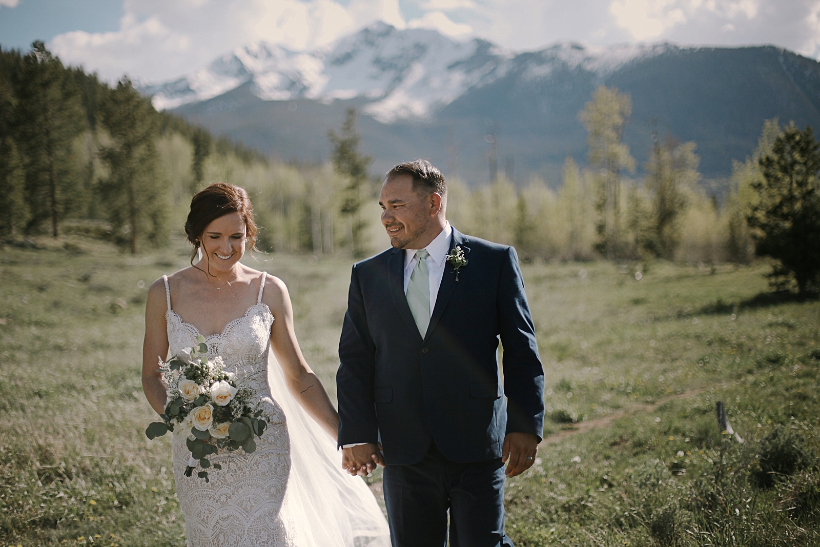 bride and groom at agape outpost, the church at agape outpost wedding, breckenridge colorado wedding, breckenridge colorado wedding photographer, agape outpost wedding photographer