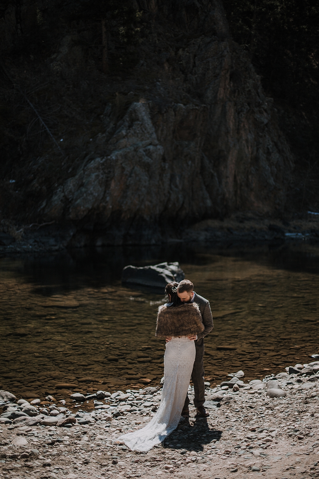 elopement first look, daughters of simone, gateway natural area elopement, seaman reservoir elopement, fort collins colorado elopement, colorado elopement, fort collins wedding photographer