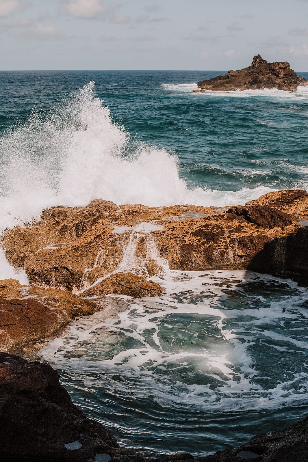 climbing in maui, maui cliffside, maui climbing, maui elopement photographer, maui wedding photographer, couple on cliffside, maui hiking, maui hawaii hiking, maui tide pool, alexis russell ring