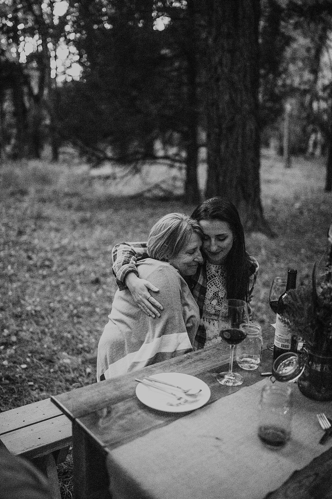 elopement dinner, picnic elopement, norway elopement, post elopement celebration, wedding in the woods, buena vista elopement, buena vista wedding, nathrop colorado wedding, bbq wedding, bbq elopement