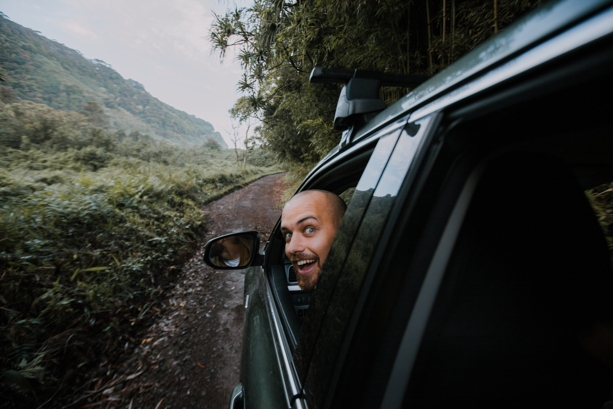 maui road, island hiking couple, hawaii waterfall, road to hana, maui waterfall, hawaii wedding photographer, hawaii elopement photographer, maui wedding, maui engagements, maui elopement, maui jungle