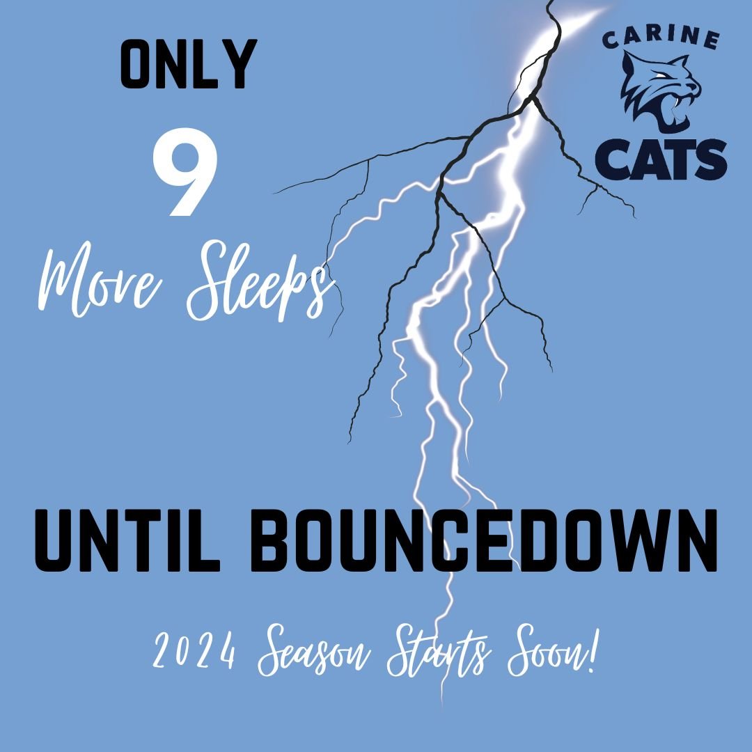 Get ready to cheer, because the countdown is on! Just 9 more sleeps until bounce down at Carine Junior Football Club! Who's pumped for the season ahead? Let's bring on the goals, the tackles, and the FUN!