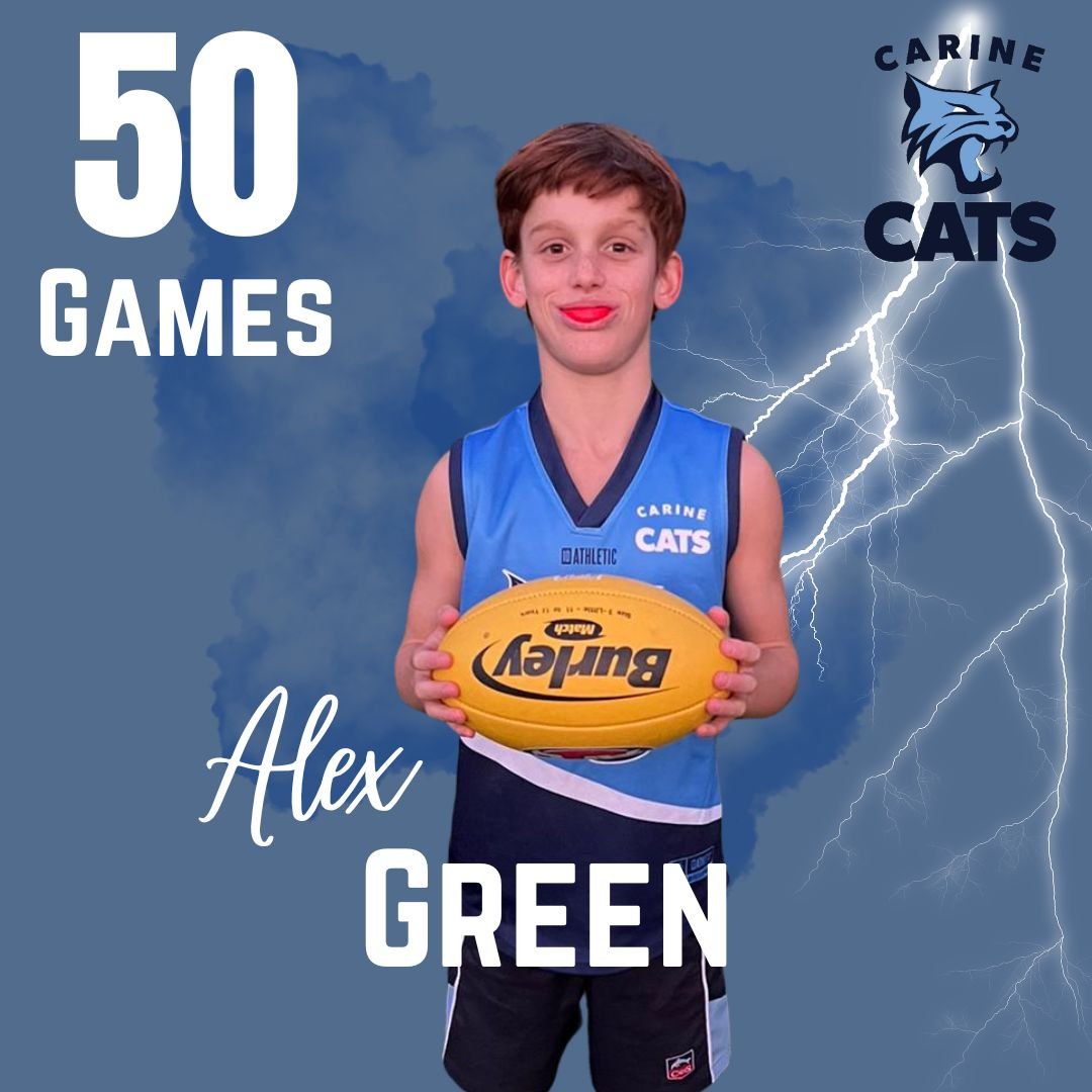Congratulations on your 50th game Alex!!