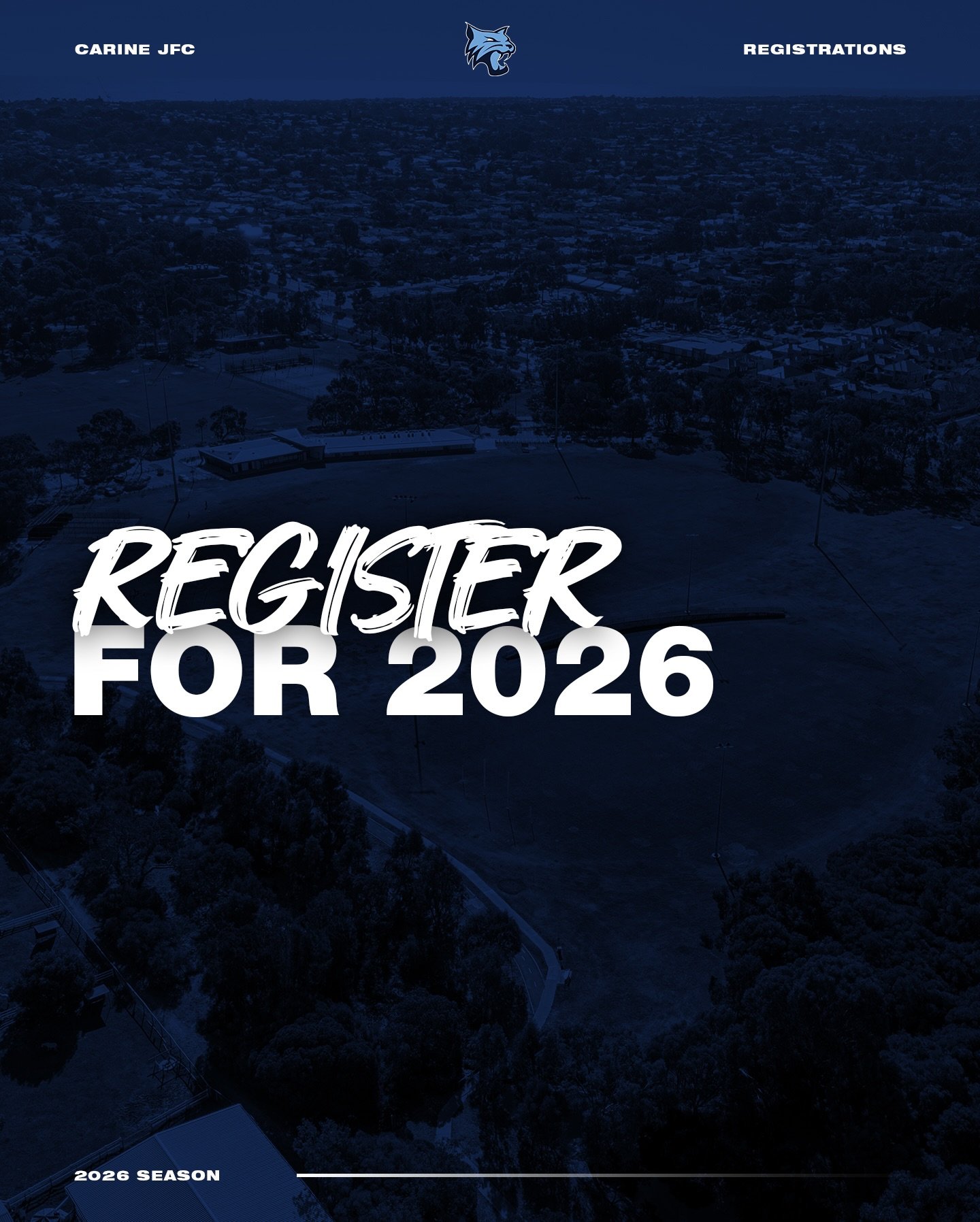 ⭐️ 2026 Registrations Now Open! ⭐️

Registrations for returning players are now open, and parents should have received an email this morning with a direct registration link.

Registrations for new players/transfers will open on 1 February.

We&rsquo;