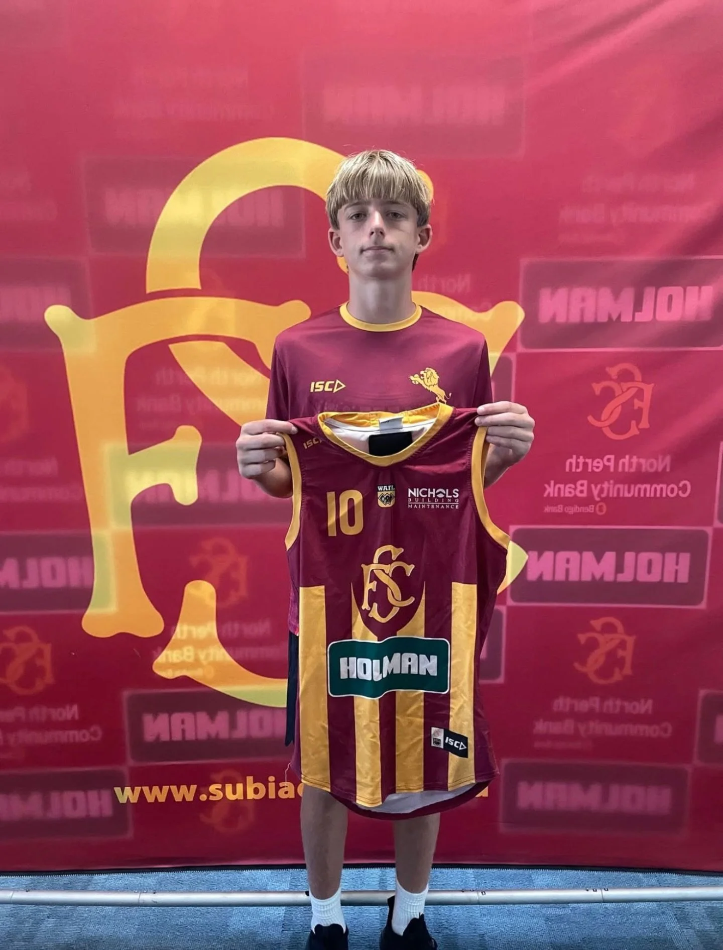 A massive congratulations to Naish McLaren (Year 9) on being selected for the Subiaco Futures Program.

Carine JFC is extremely proud of Naish and the hard work he has put in to reach this milestone. It&rsquo;s a fantastic opportunity to continue his